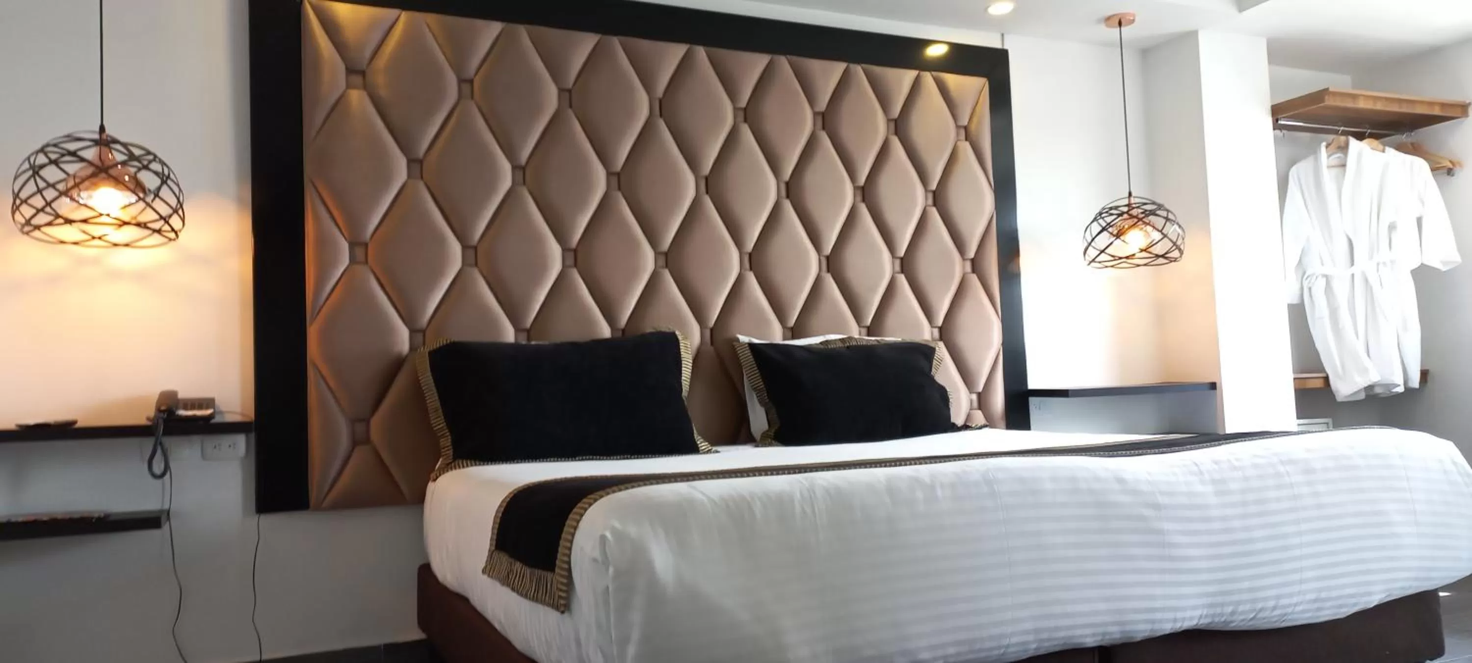 Bed in Hotel Bogota DC