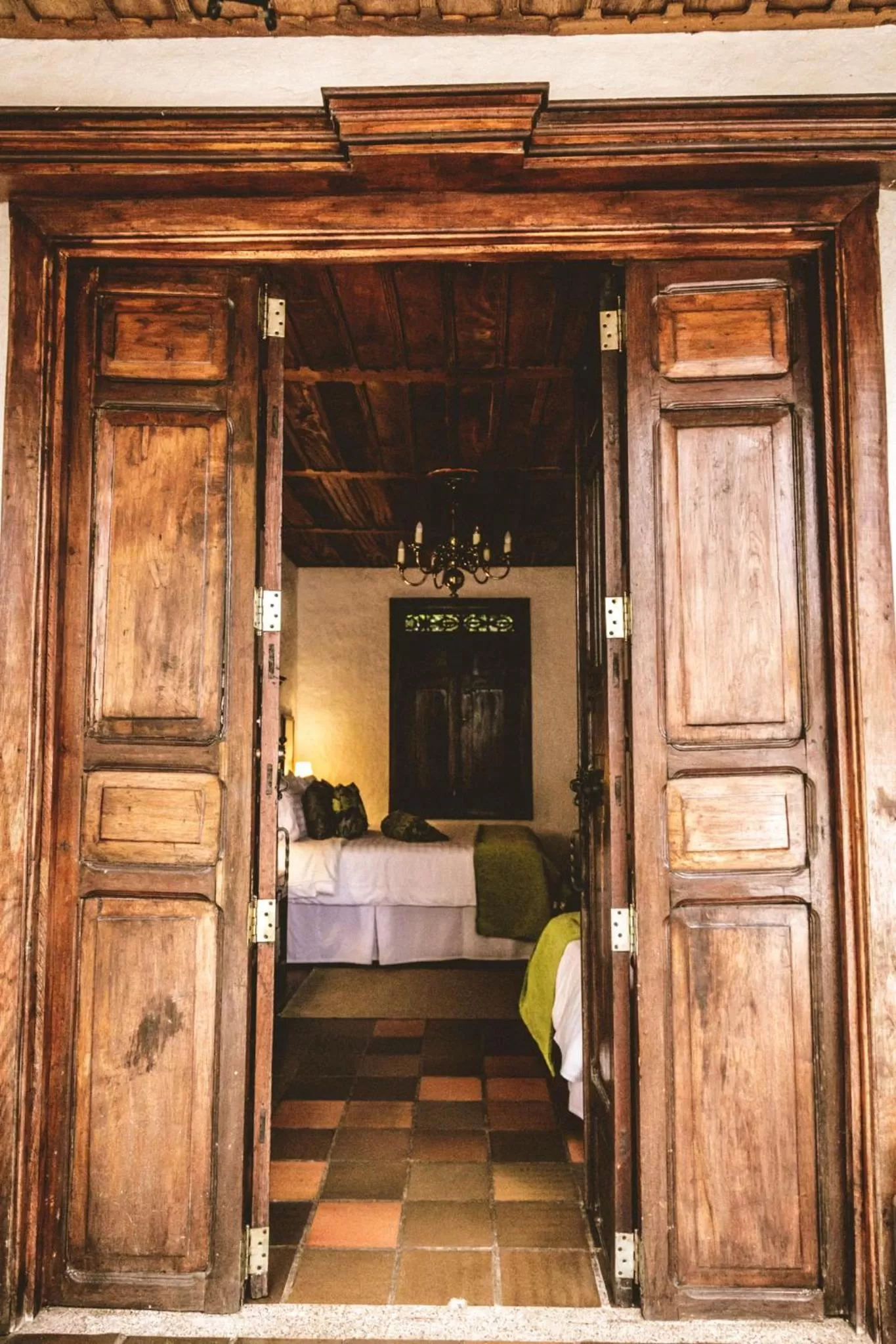 Bed in Hotel Delirio Campestre