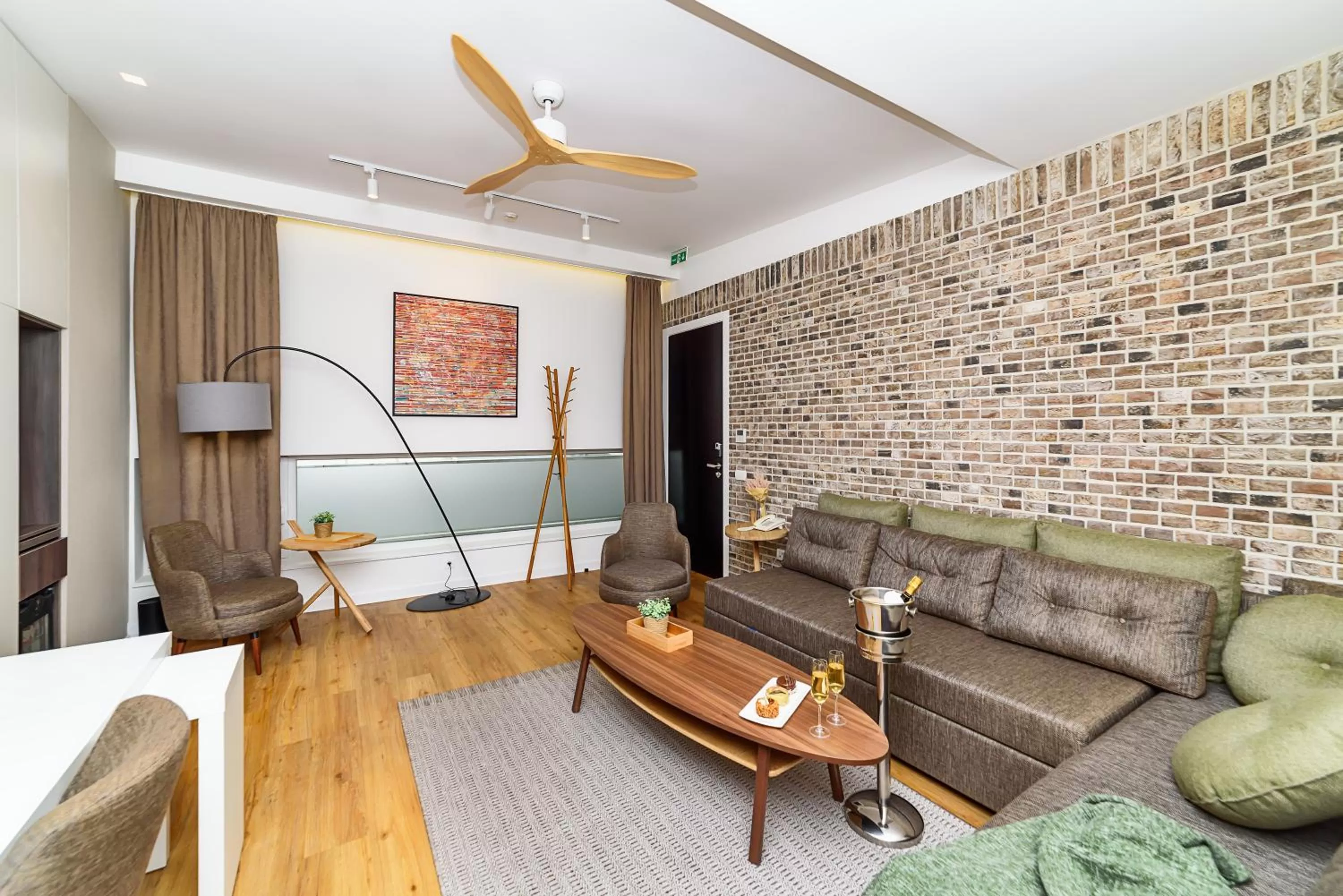 Living room in Belgrade Inn Garni Hotel