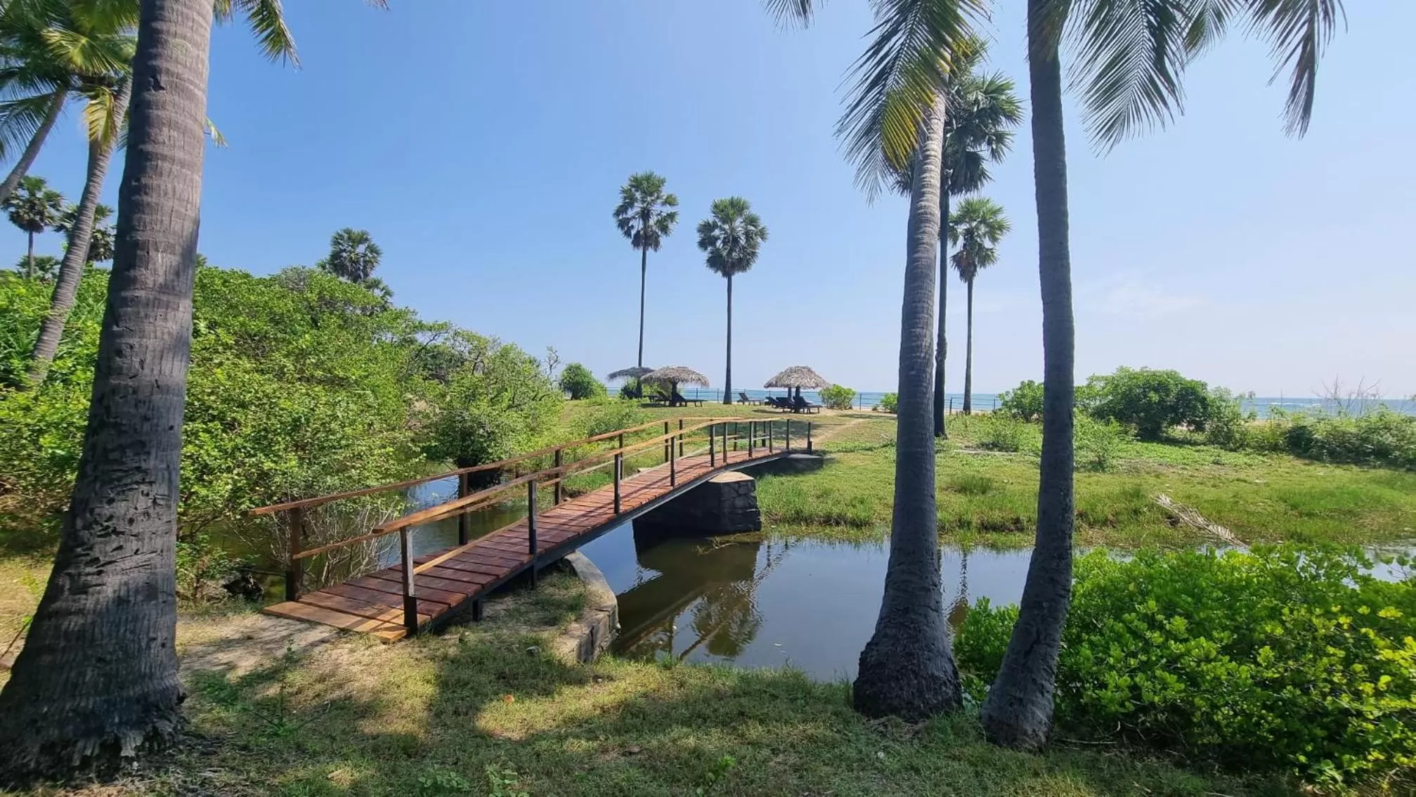 Garden view in 108 Palms Beach Resort