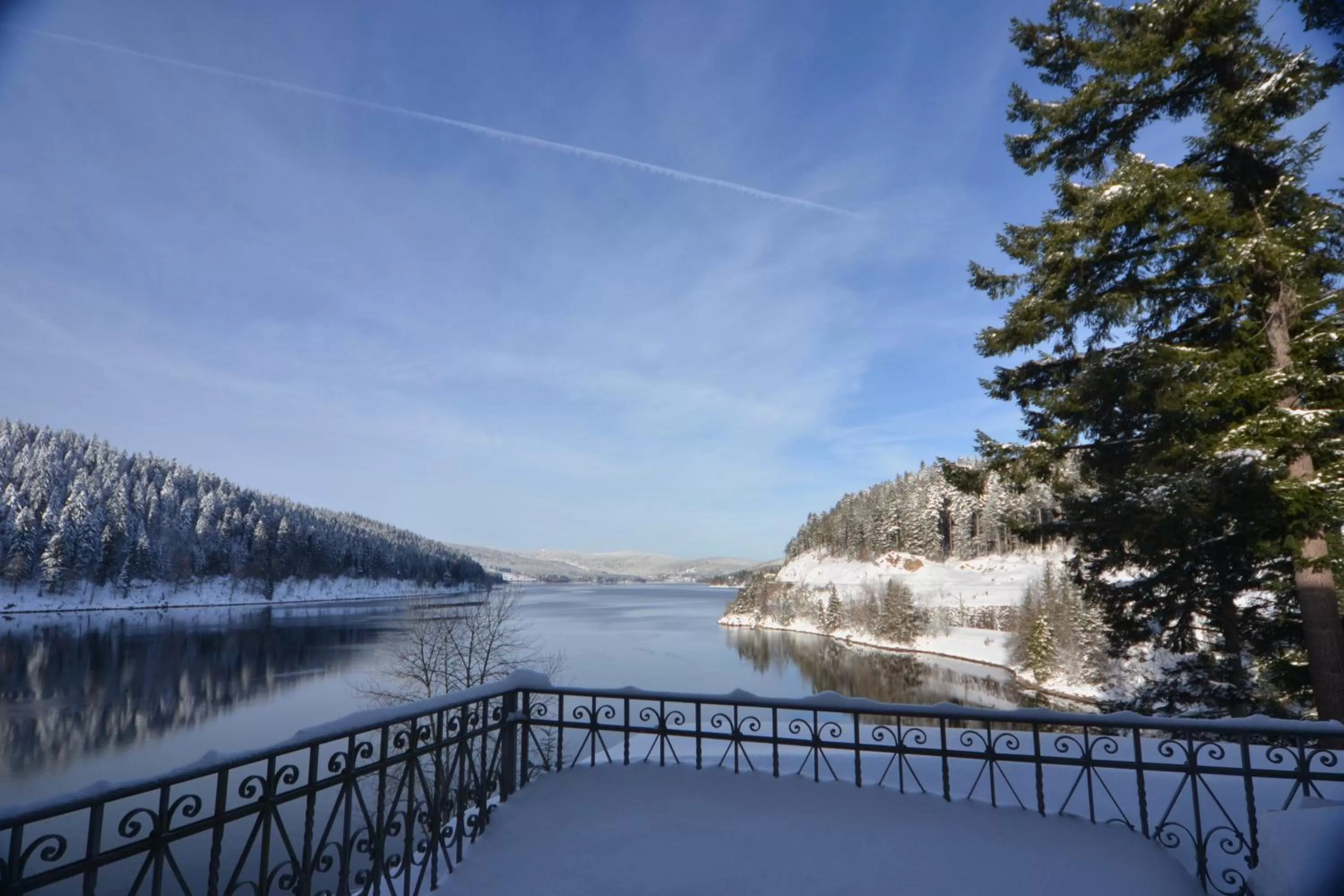 Winter in Seehotel Hubertus