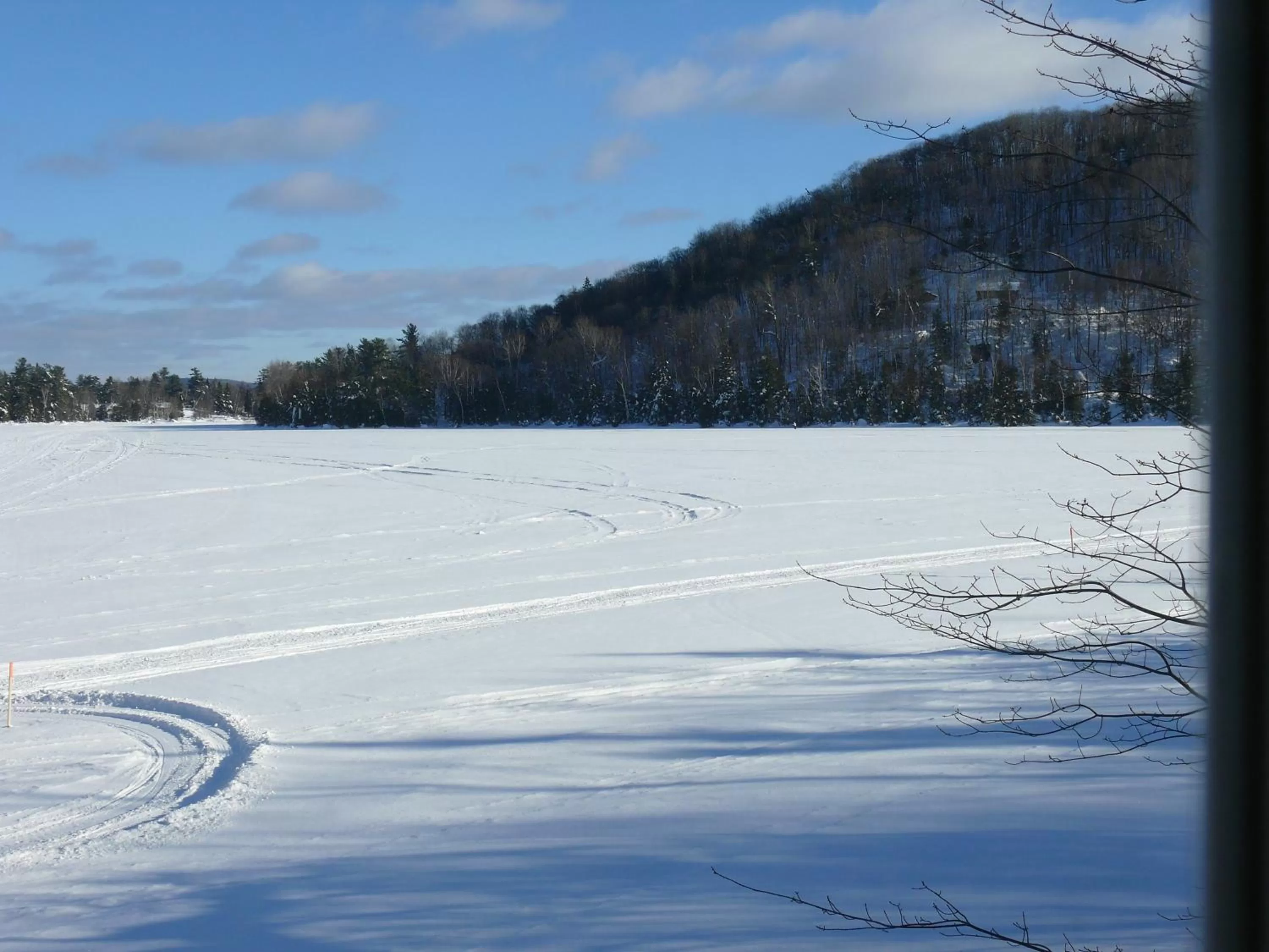 Natural landscape in Auberge du Lac Morency