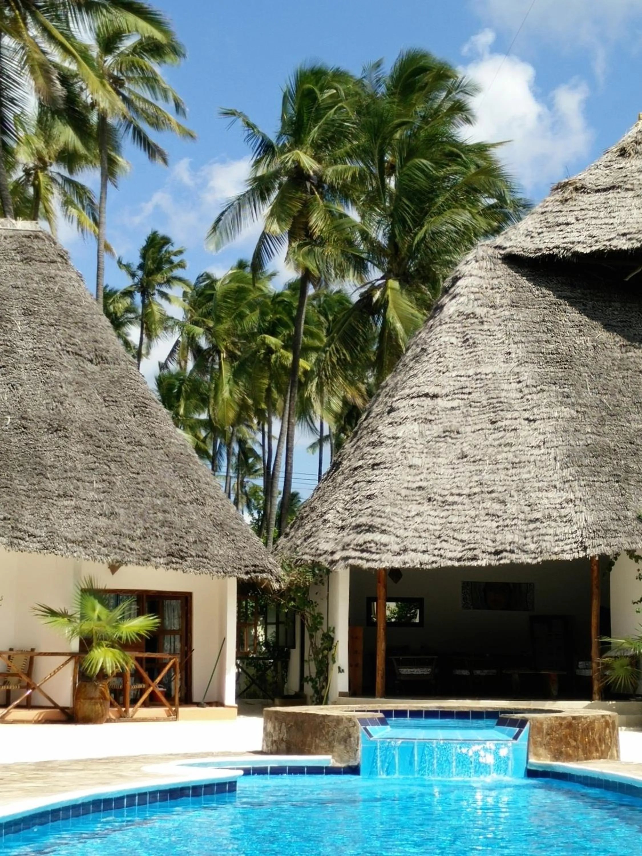 Pool view in Sea View Lodge Boutique Hotel