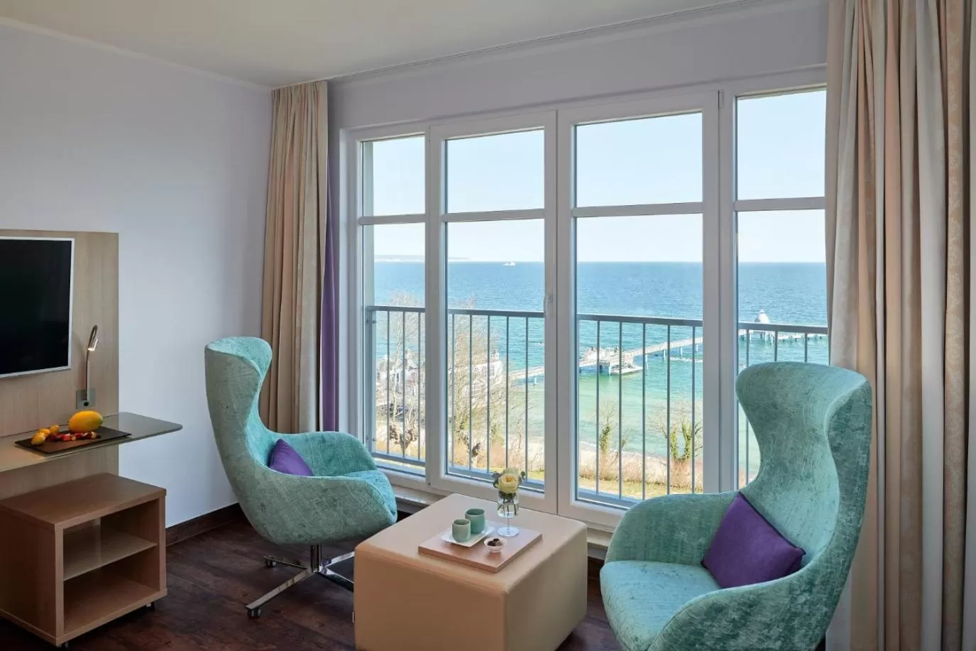 Seating area in Seeschloss Sellin