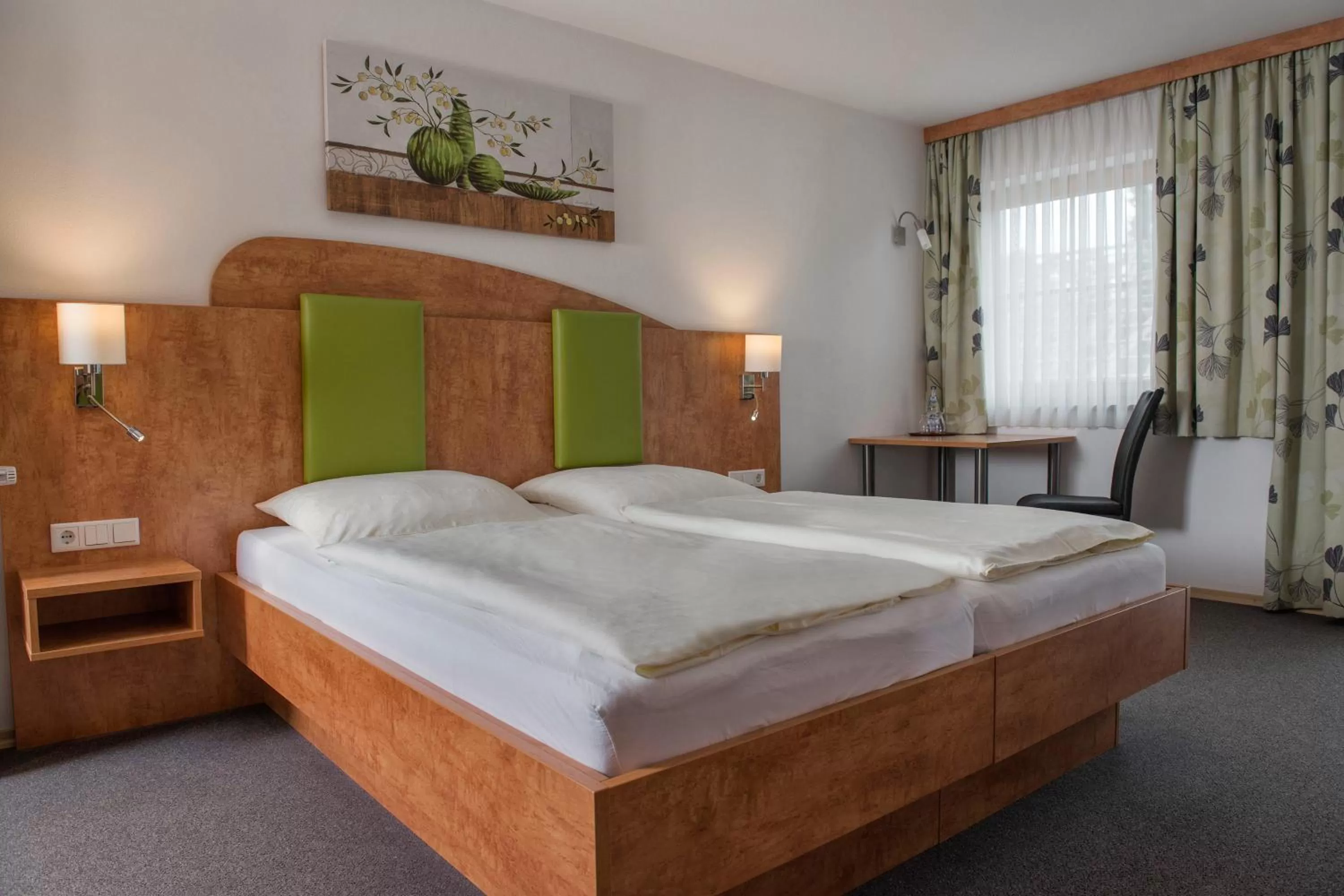 Bed in Hotel garni Hopfengold
