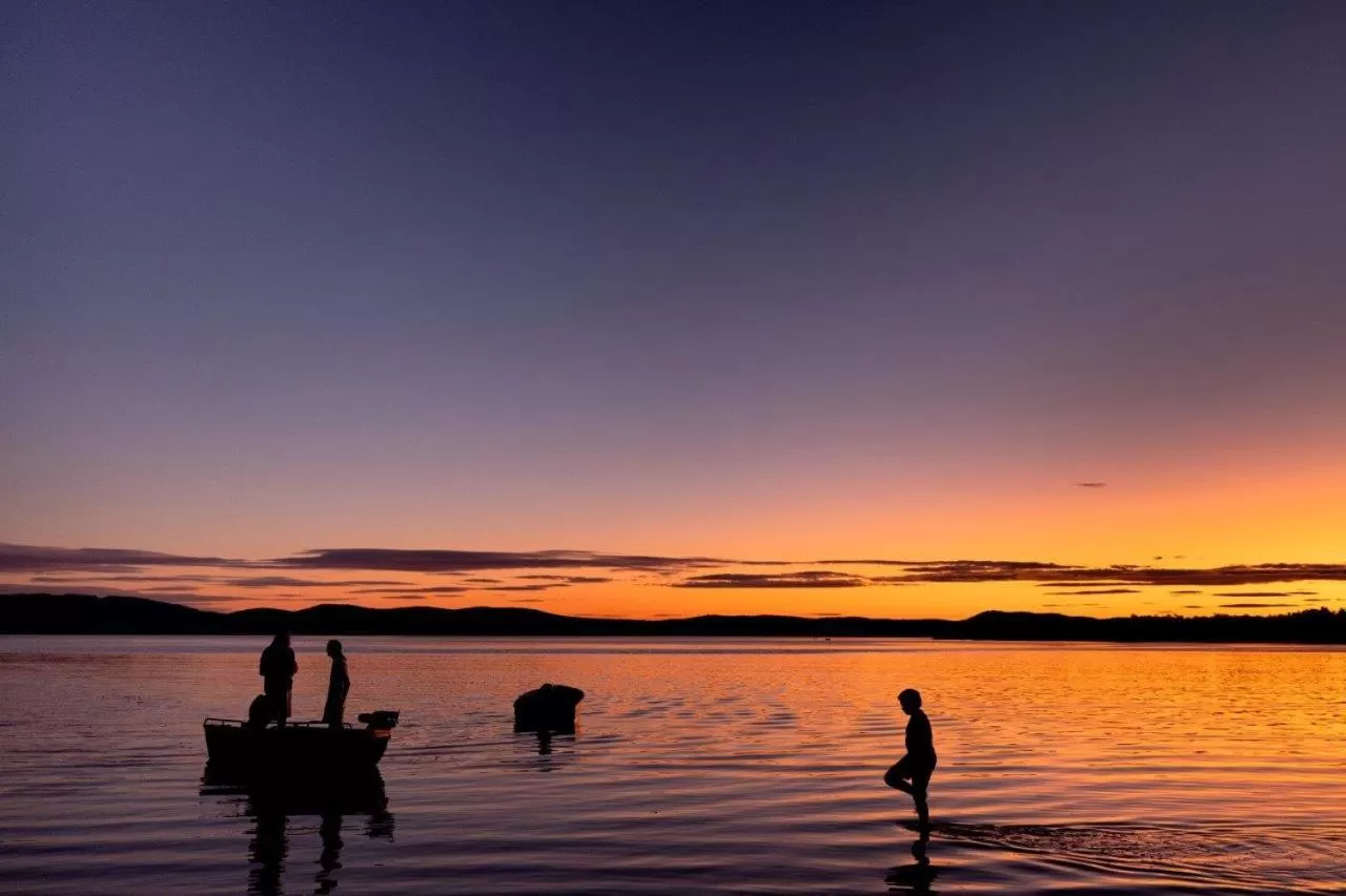 Lake view in Lakeside Forster Holiday Park and Village
