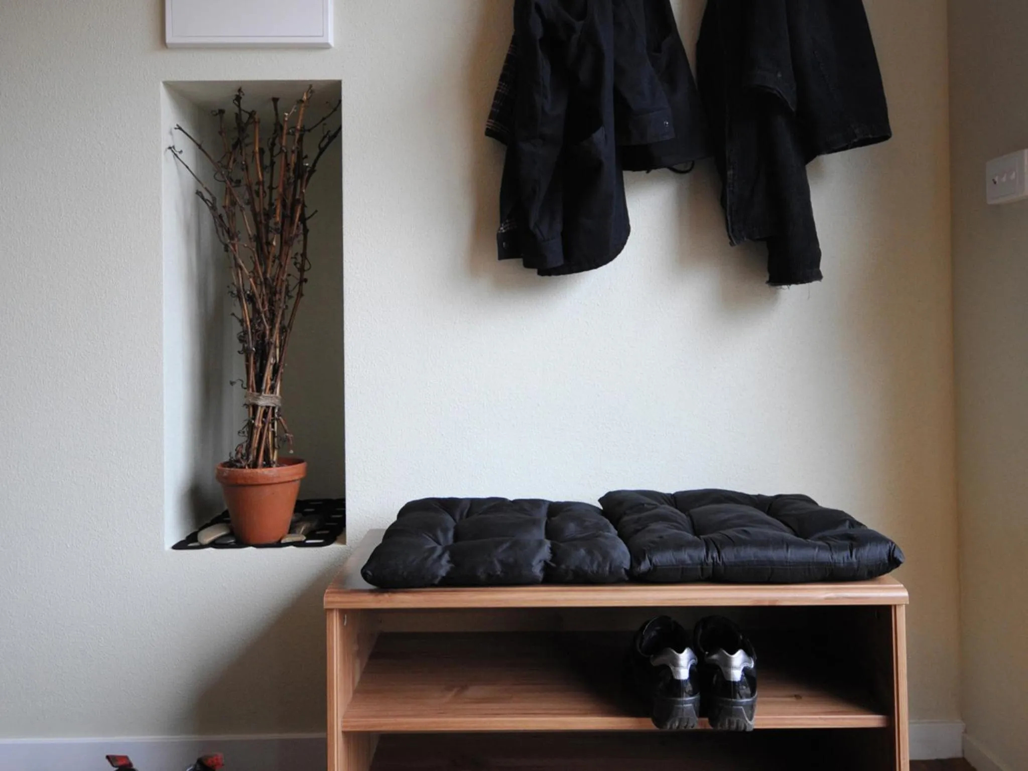 wardrobe in Gisborne Peak Winery Short Term Stays