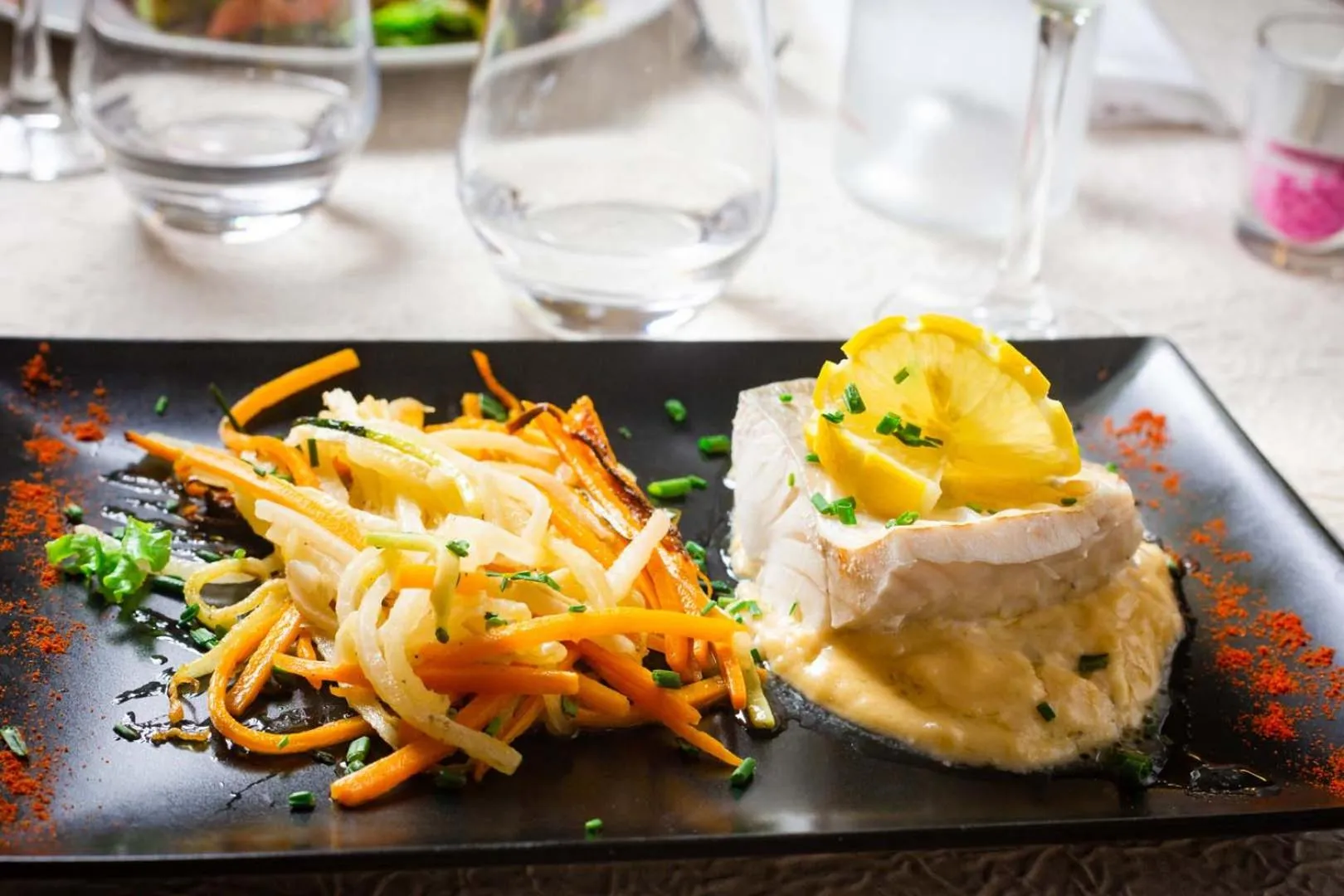 Restaurant/places to eat in Hotel Les Trois Lys