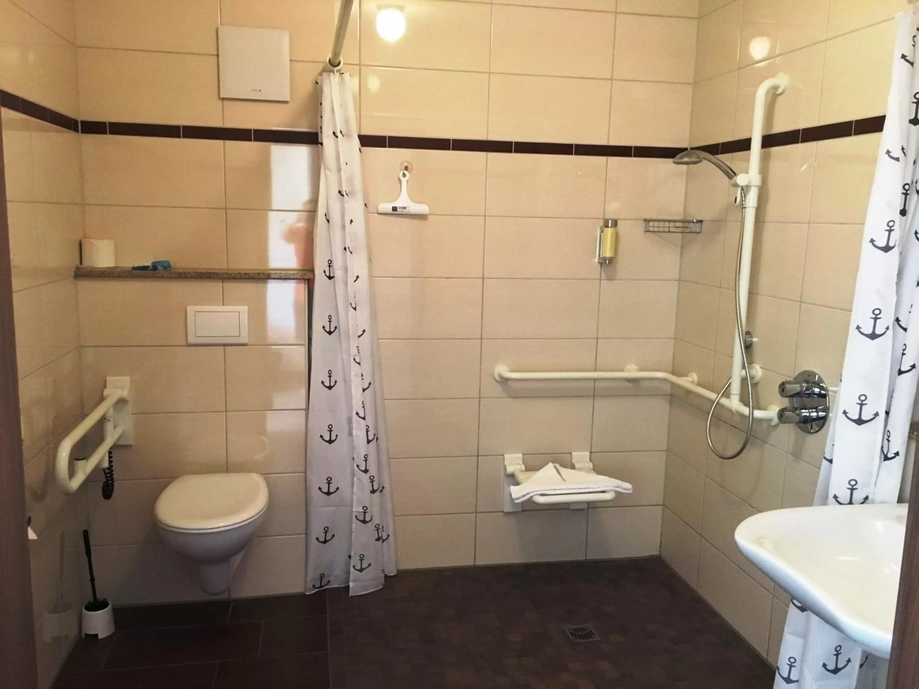 Shower in Usedom Bike Hotel & Suites