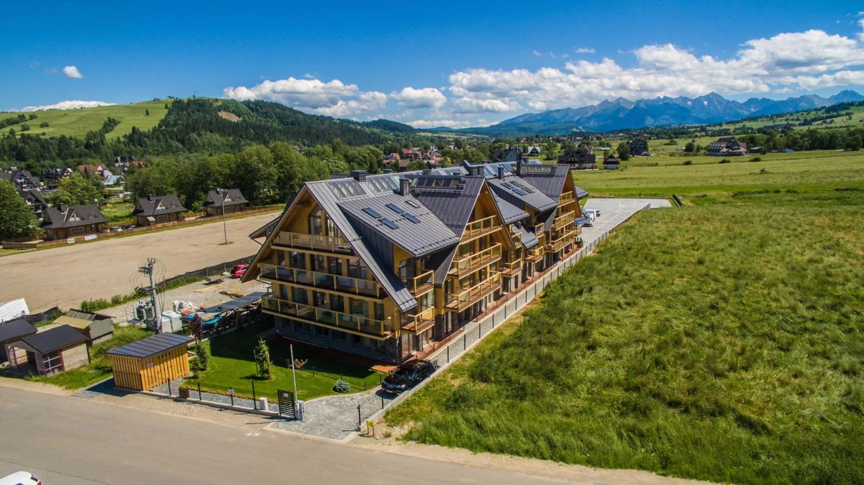 Bird's eye view in Białka Residence Ski - 50 m do Termy Bania Odkryj-Białke