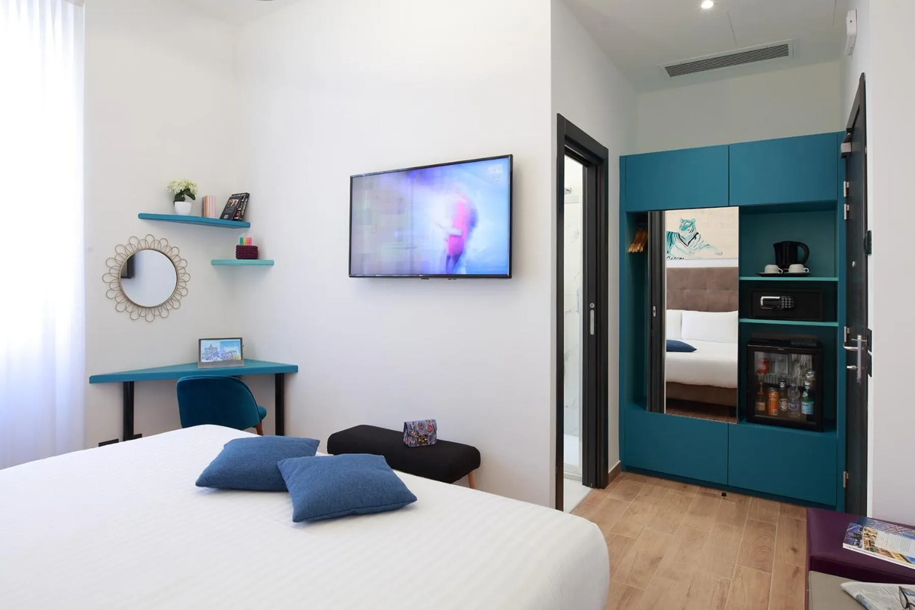 Property building, Bed in Hotel Sanpi Milano