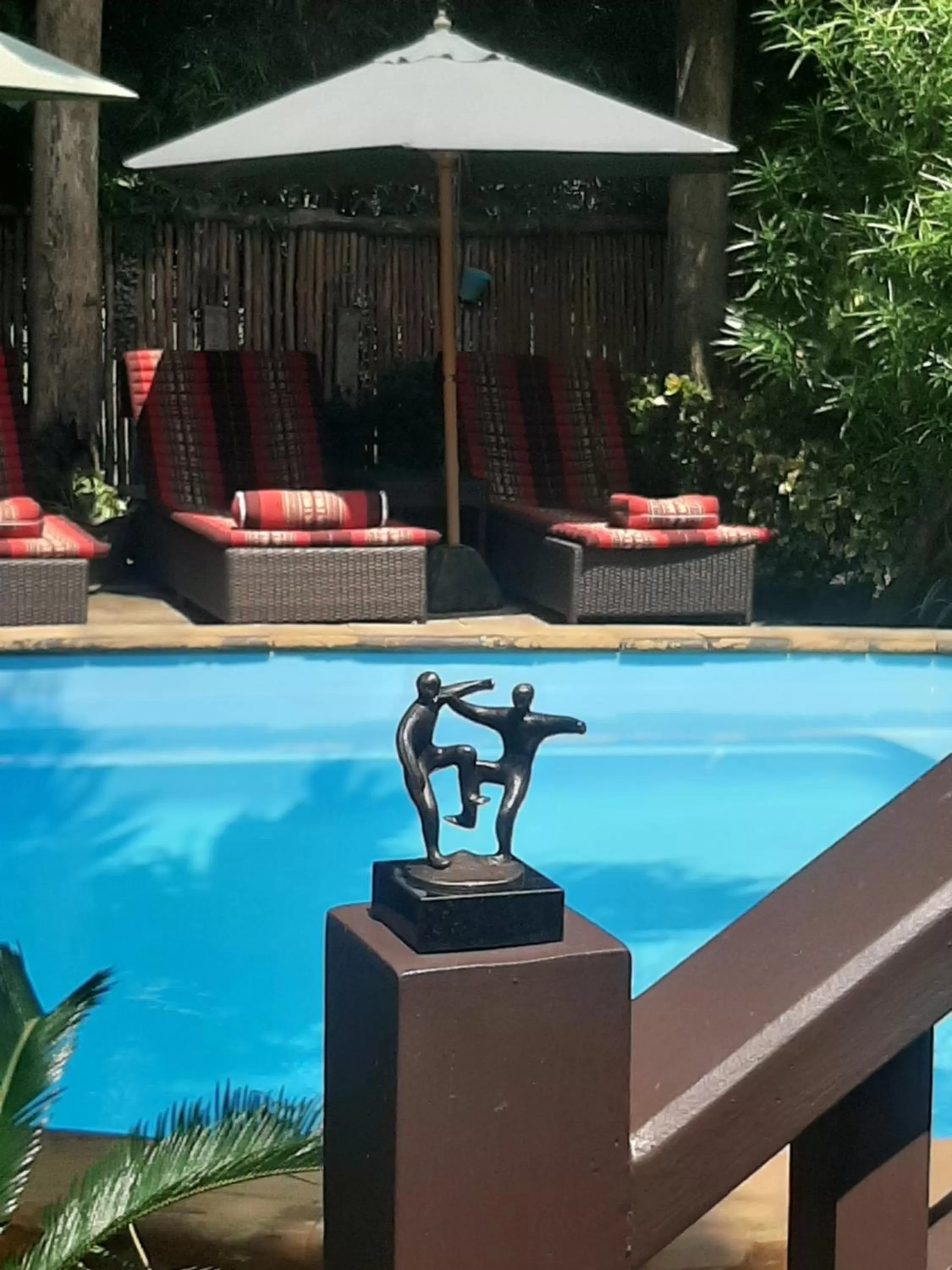 Pool view in Liam's Guesthouse Adults Only