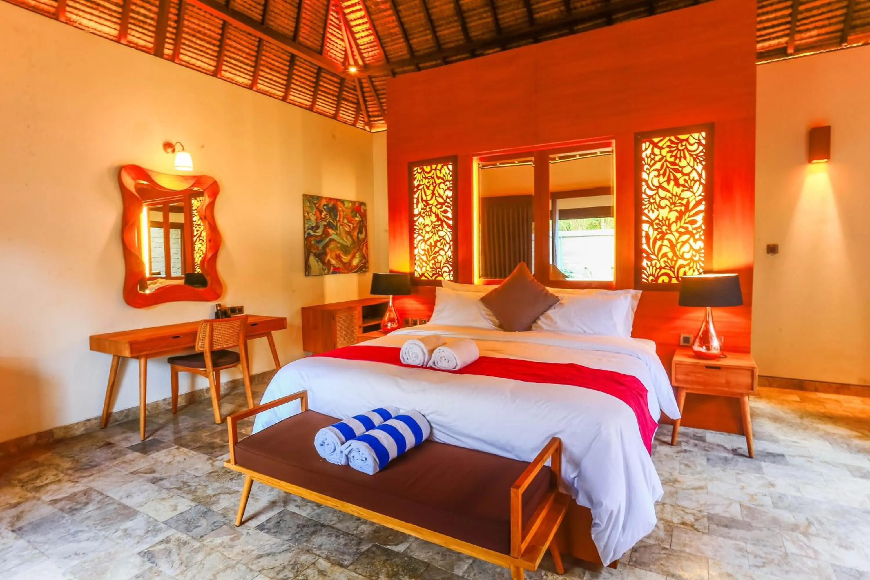 Bed in A Villa Gili Air