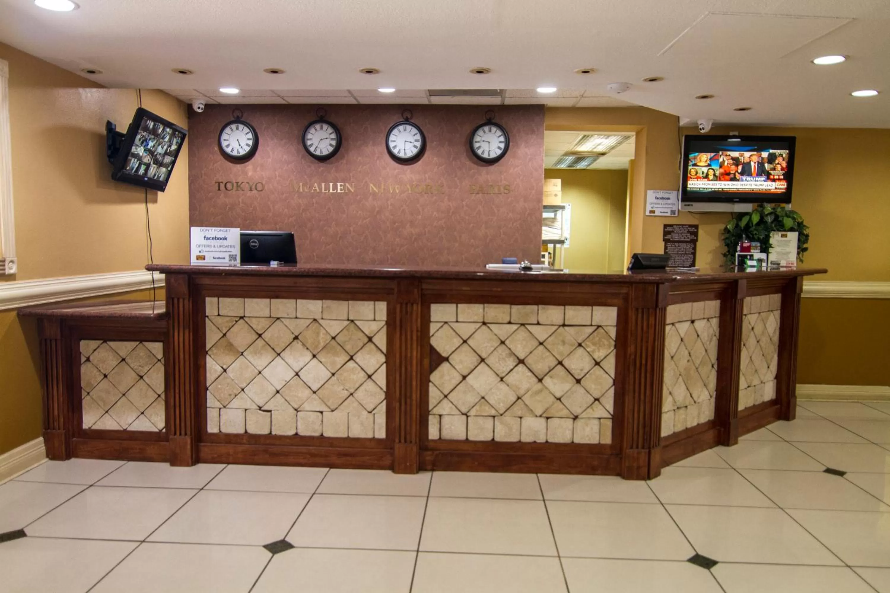 Lobby or reception in La Copa Hotel