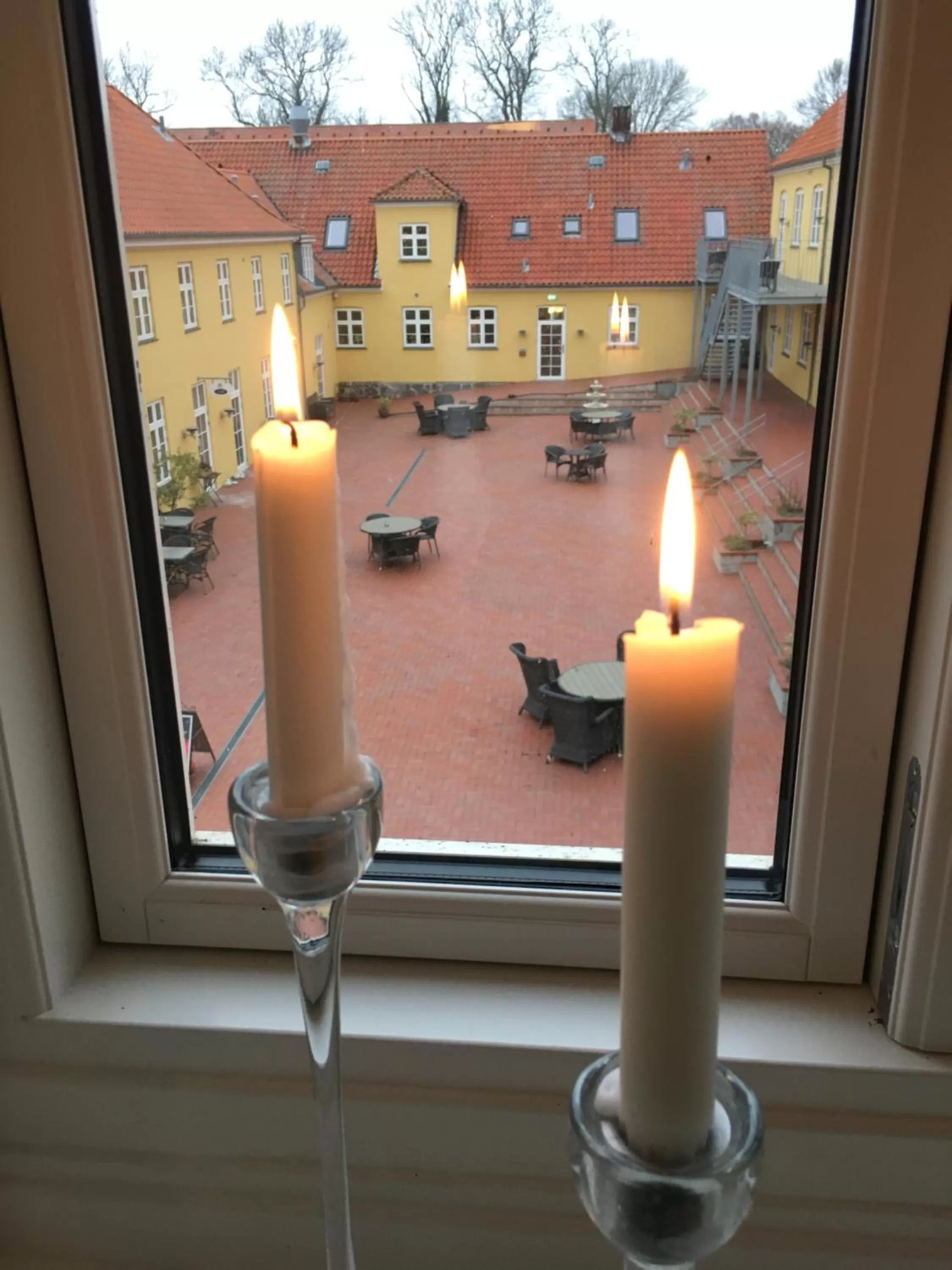 Natural landscape in Hotel Residens Møen