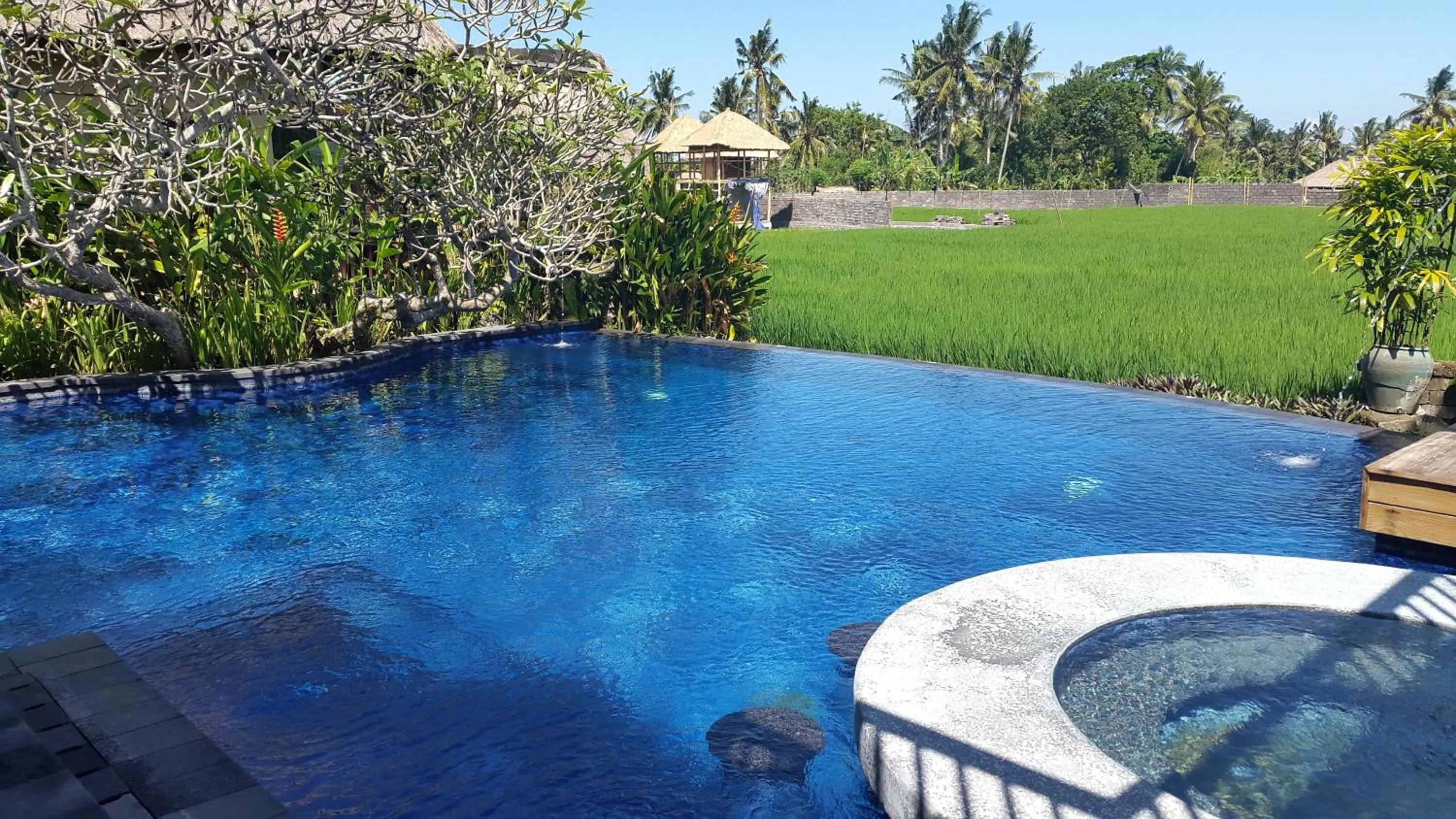Swimming pool in Biyukukung Suite & Spa
