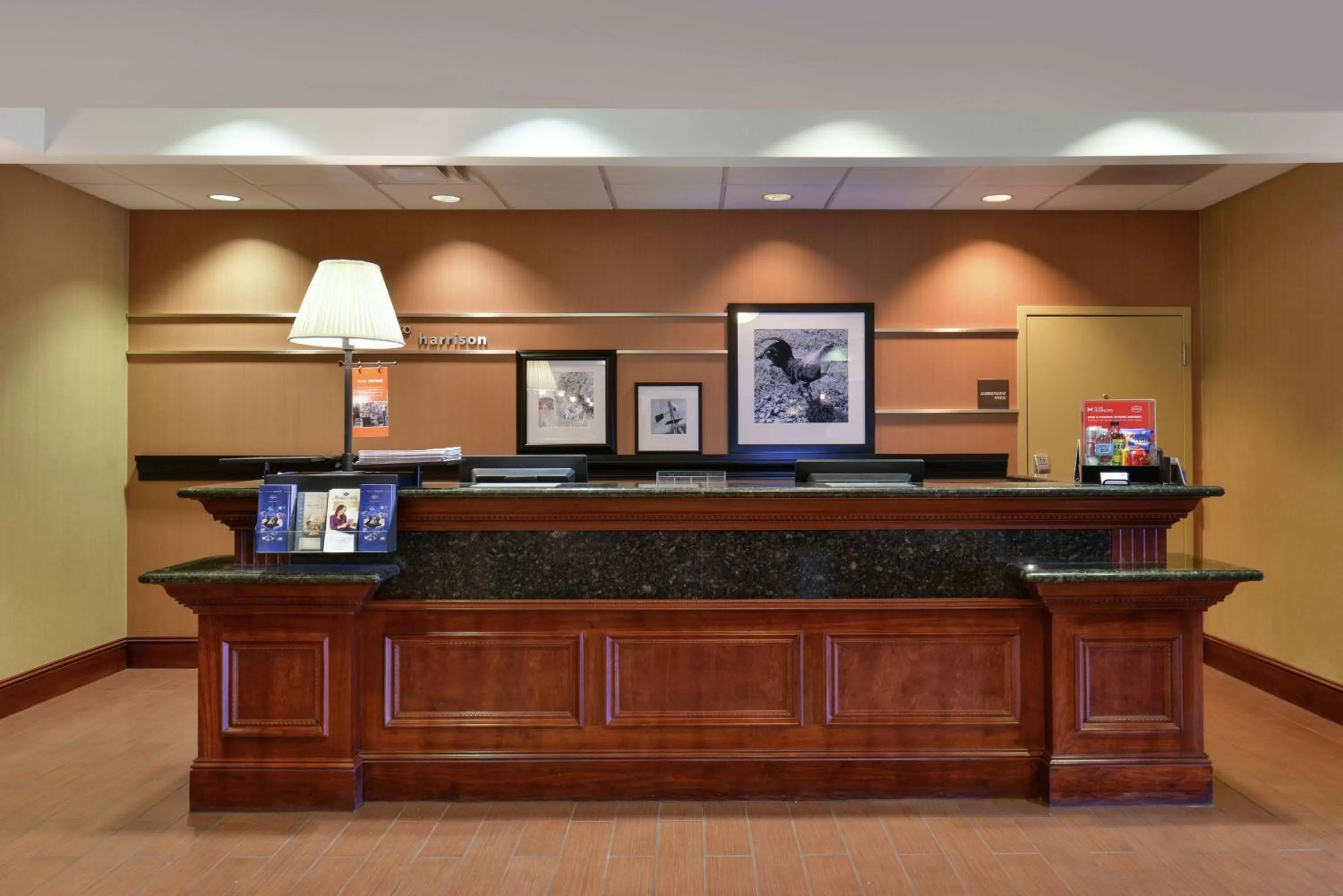 Lobby or reception in Hampton Inn Harrison