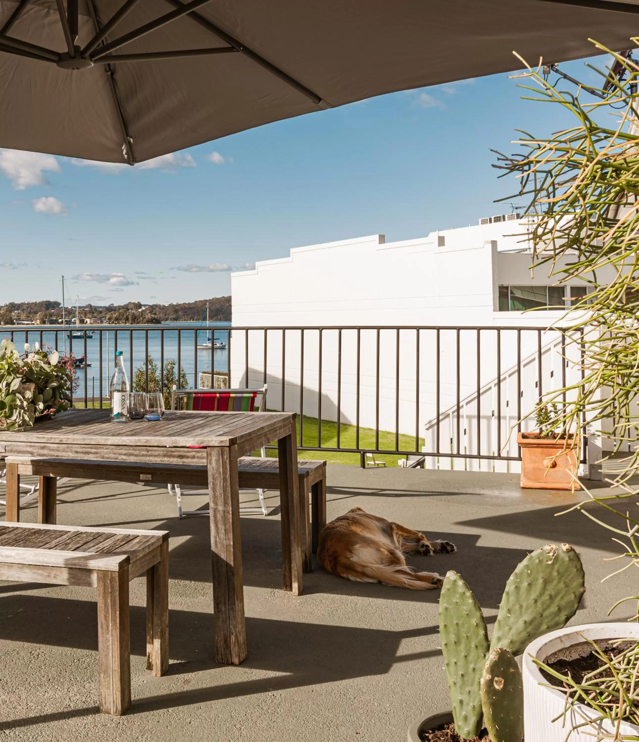 Patio in Bay Breeze Boutique Accommodation