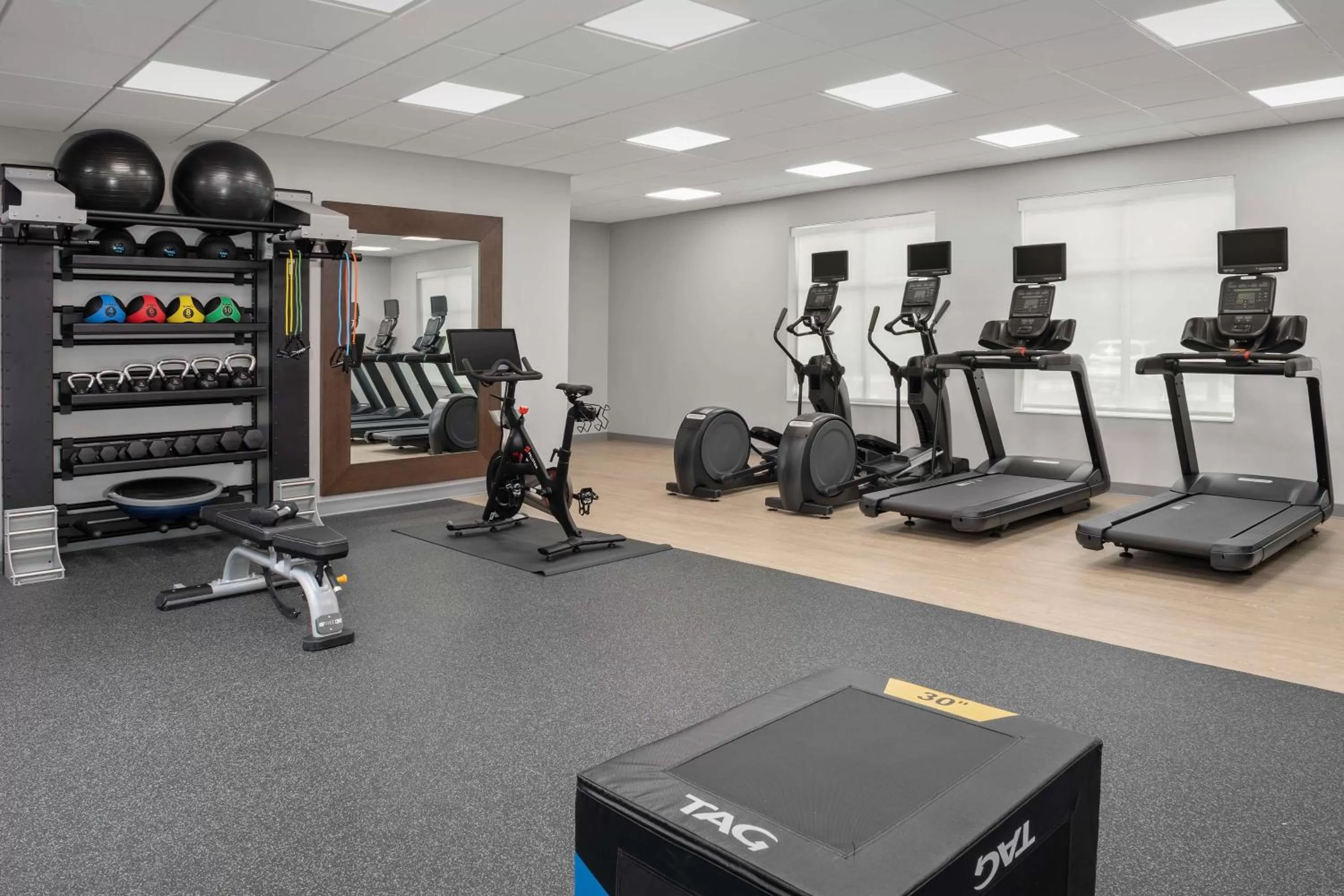 Fitness centre/facilities in Homewood Suites By Hilton Greenville, NC