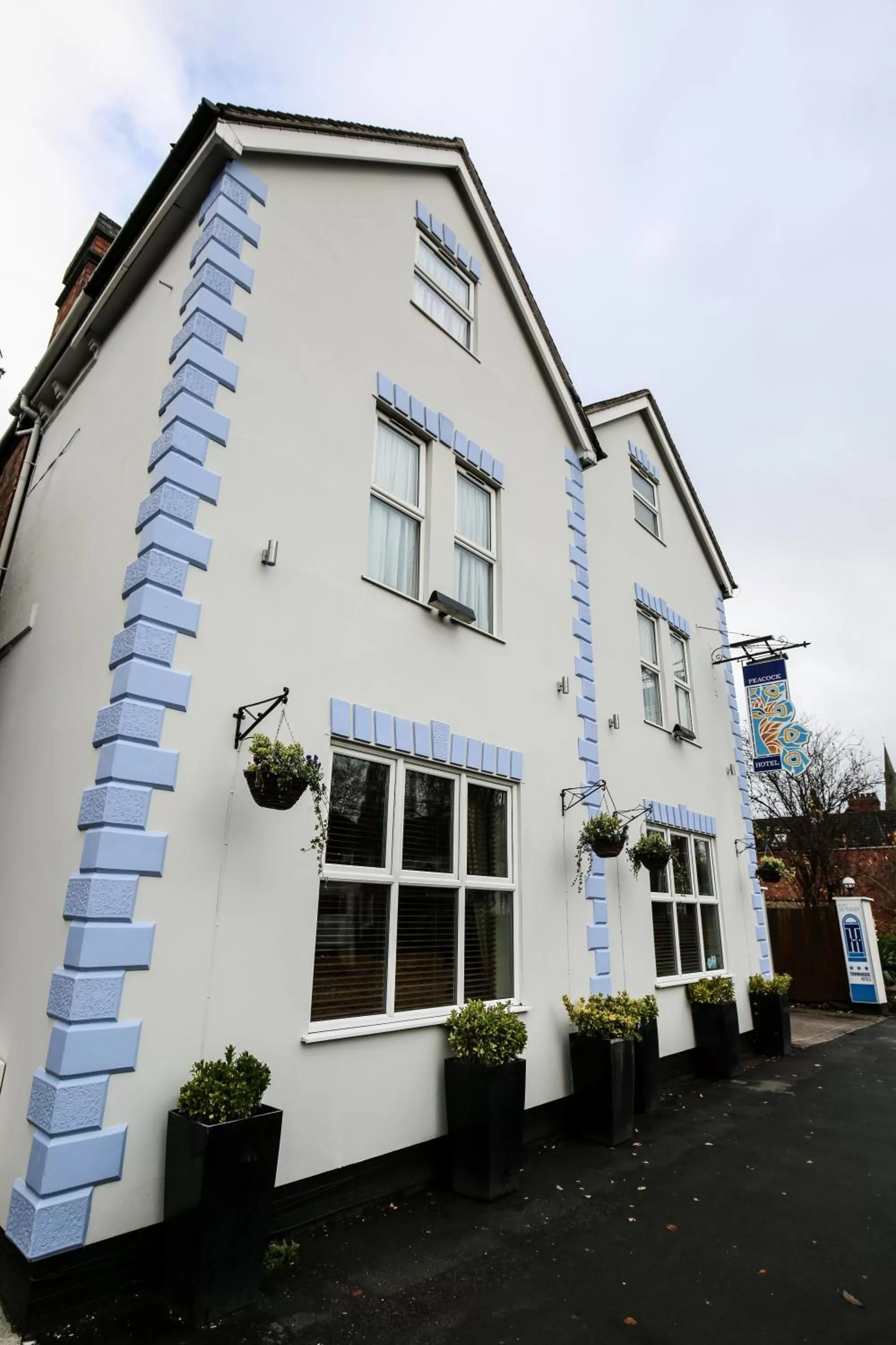 Property building in The Peacock Townhouse Hotel Kenilworth - Warwick