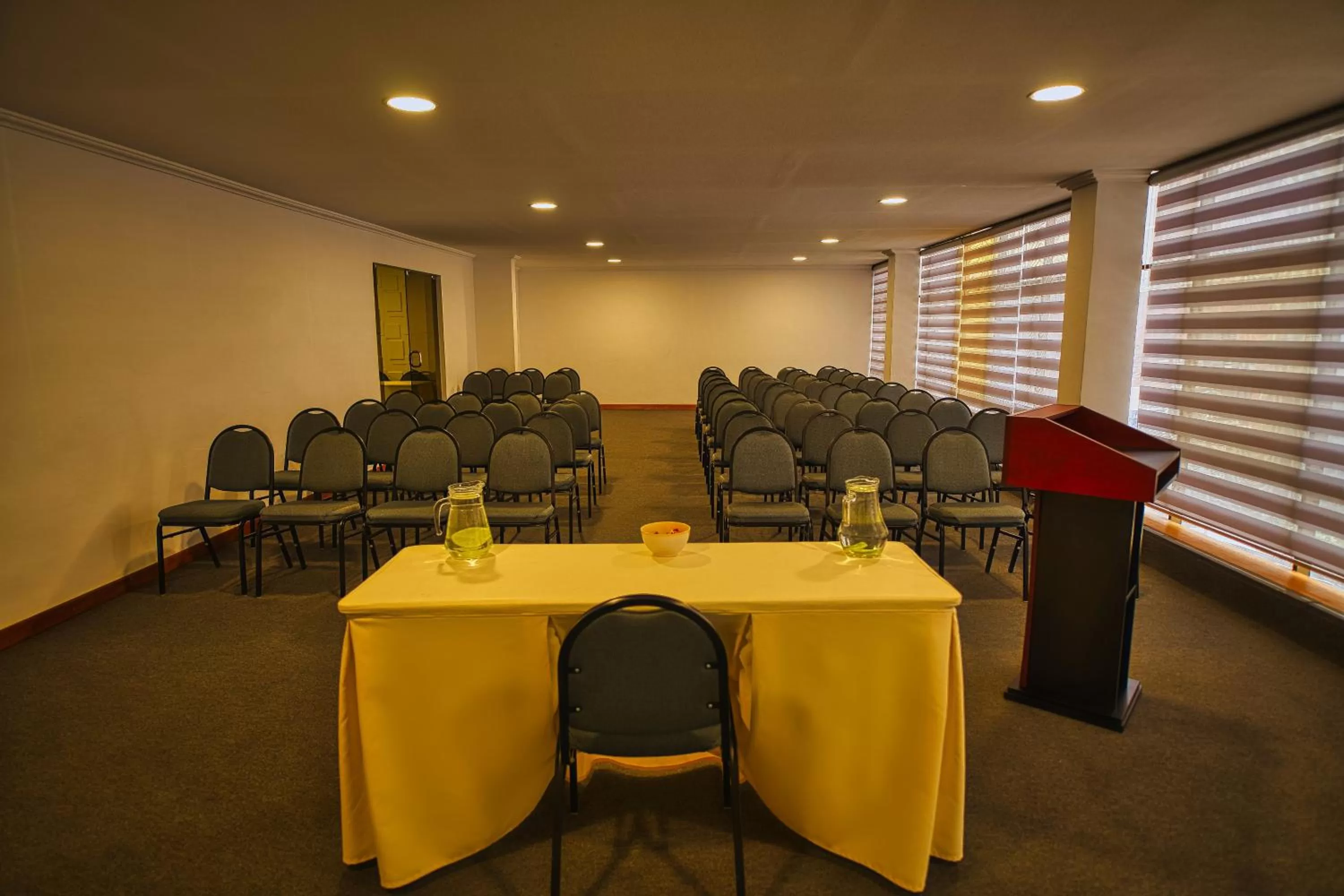 Seating area in Pan American Hotel
