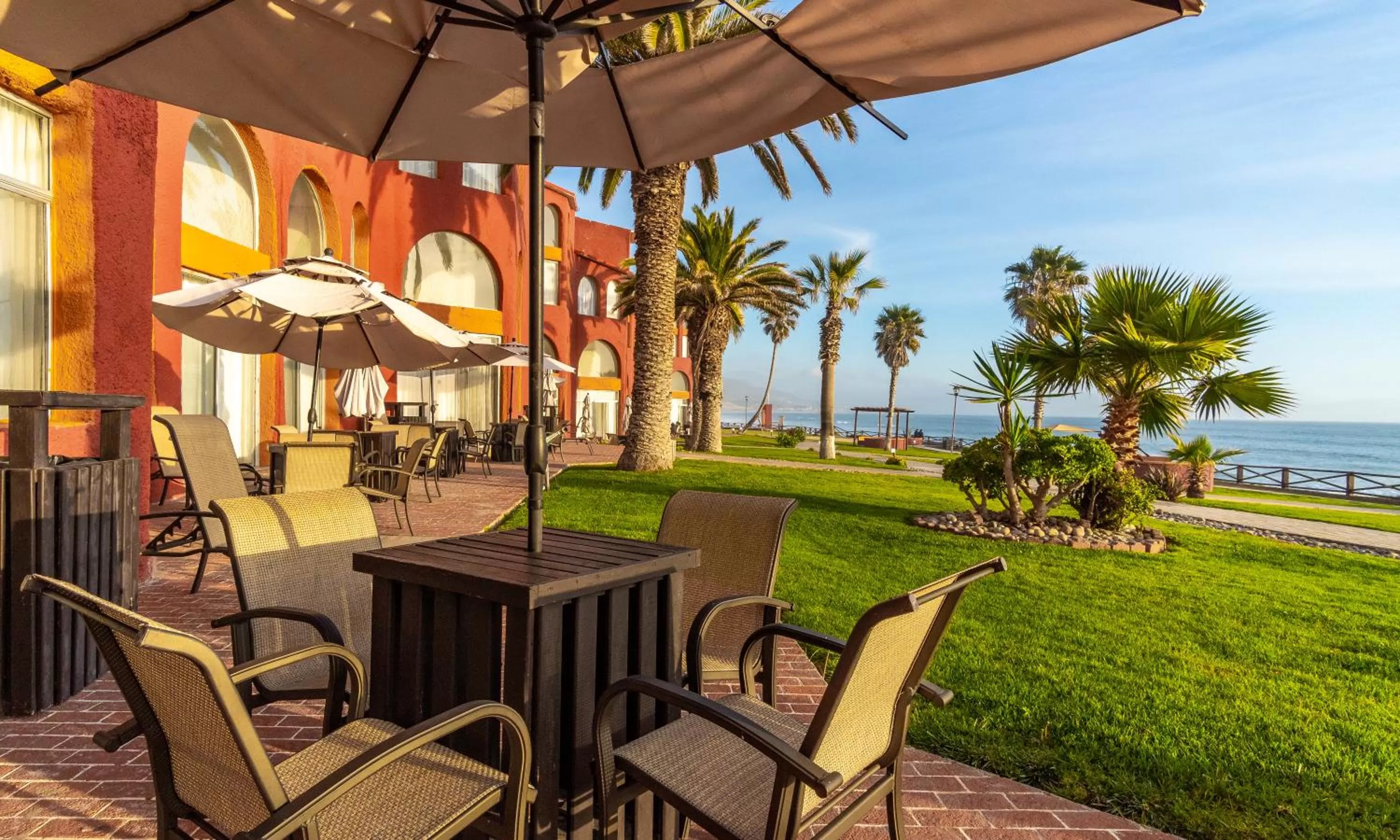 Patio in Puerto Nuevo Baja Hotel & Villas
