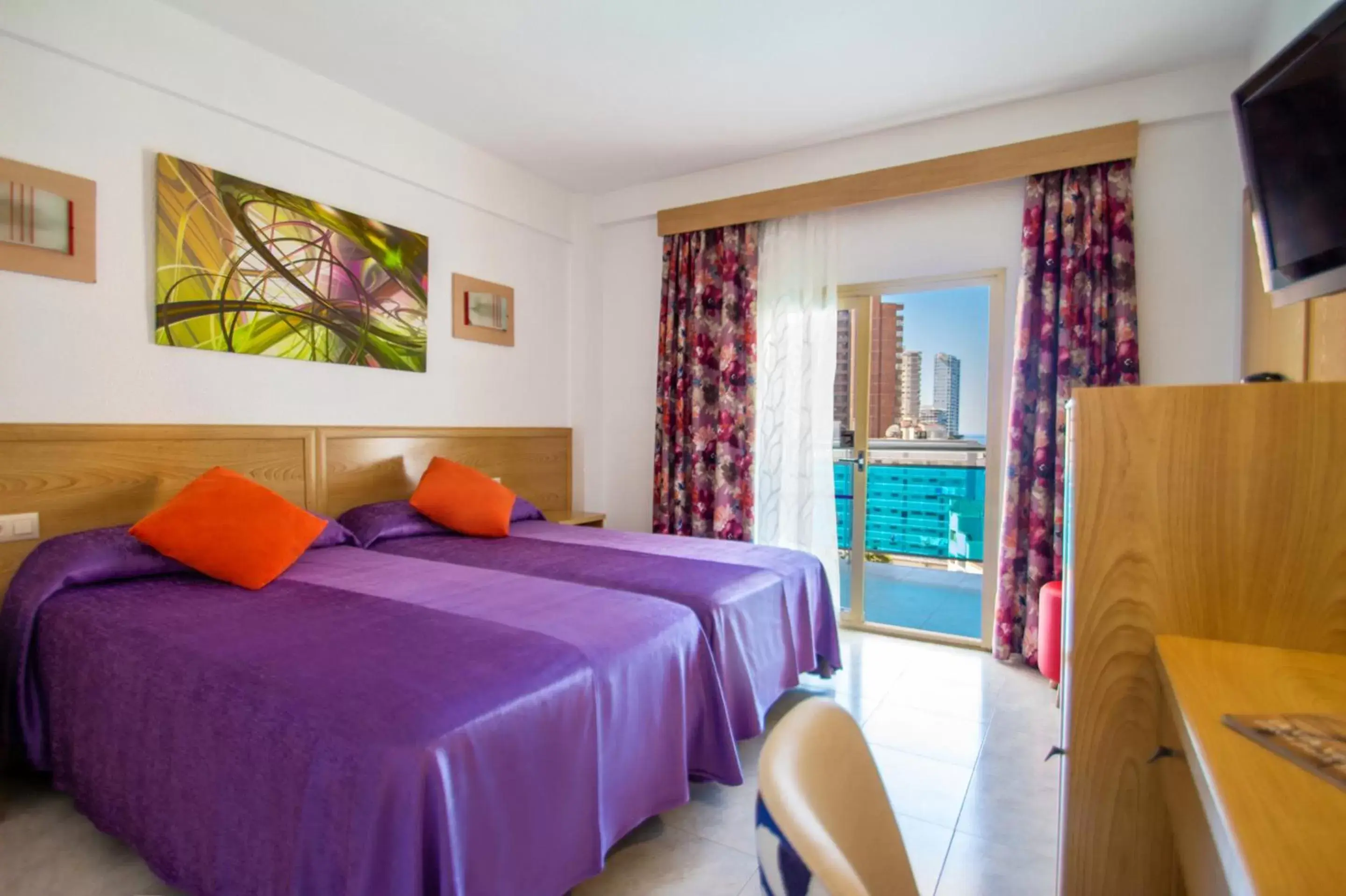 Double or Twin Room with Pool View in Hotel Servigroup Nereo Double or Twin Room with Pool View in Hotel Servigroup Nereo