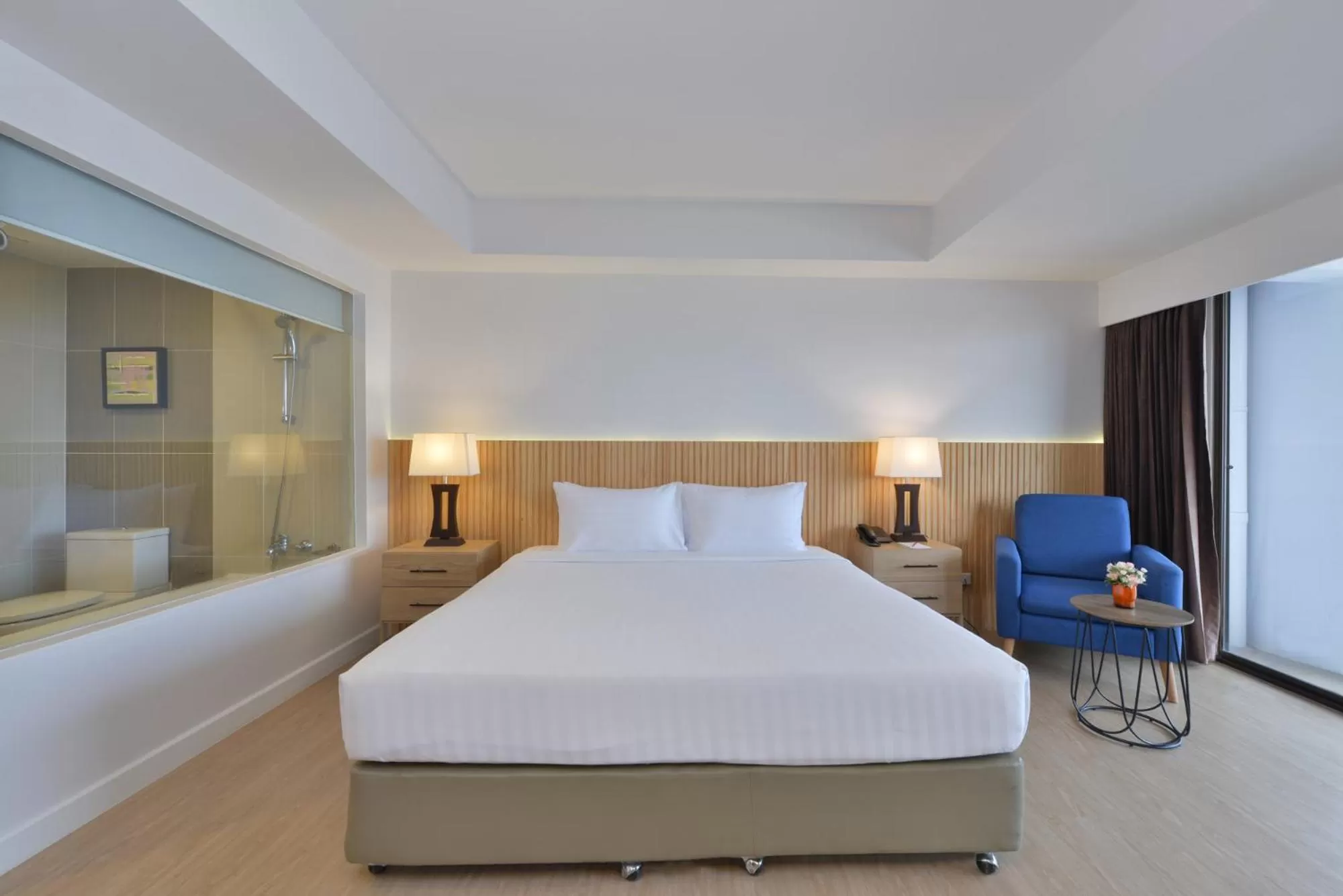 Bed in D Varee Jomtien Beach, Pattaya