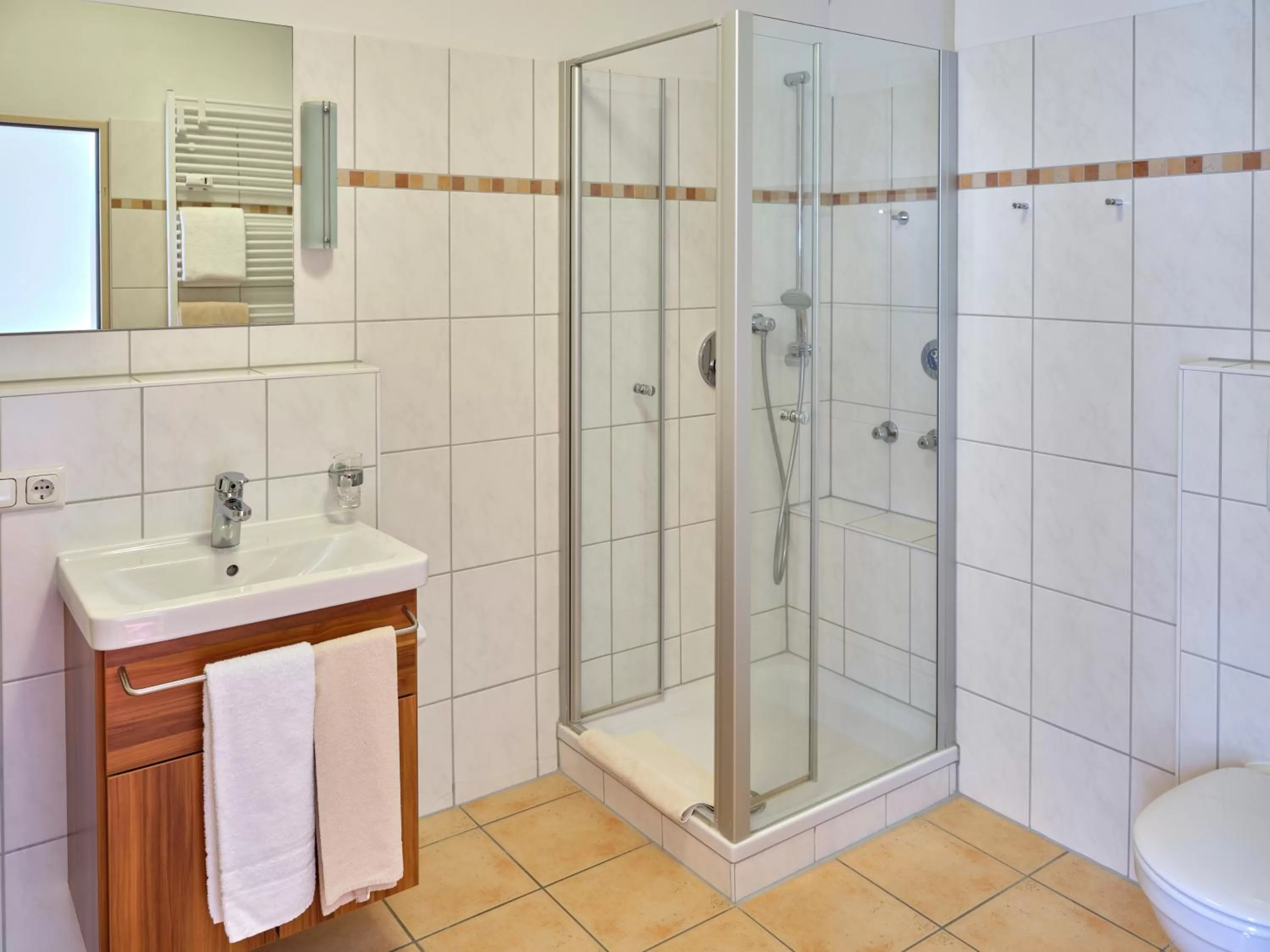 Bathroom in Appartement-Haus Blumenhof