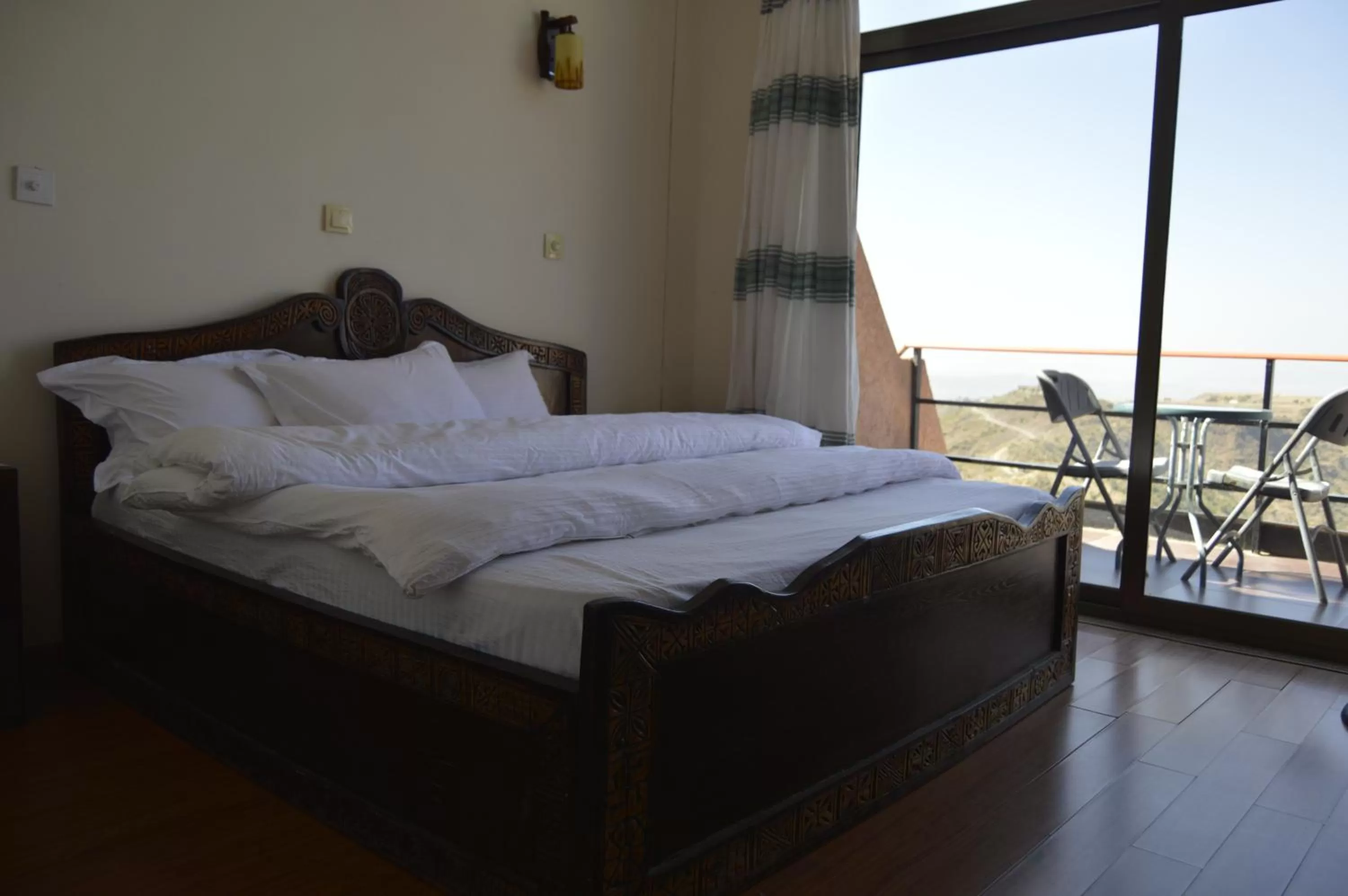 Bedroom, Bed in Panoramic View Hotel