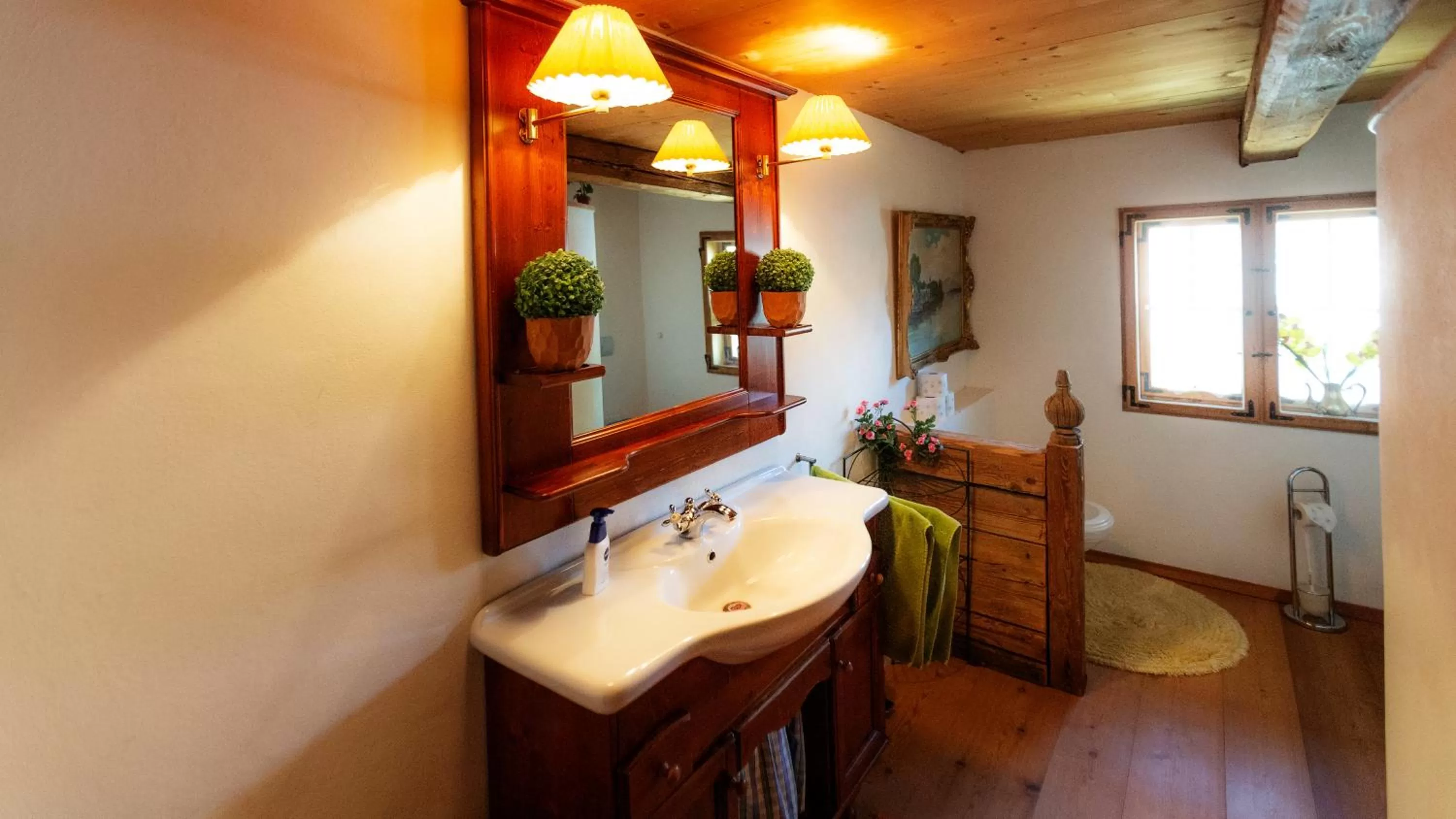 Bathroom in Biohof Hausberg