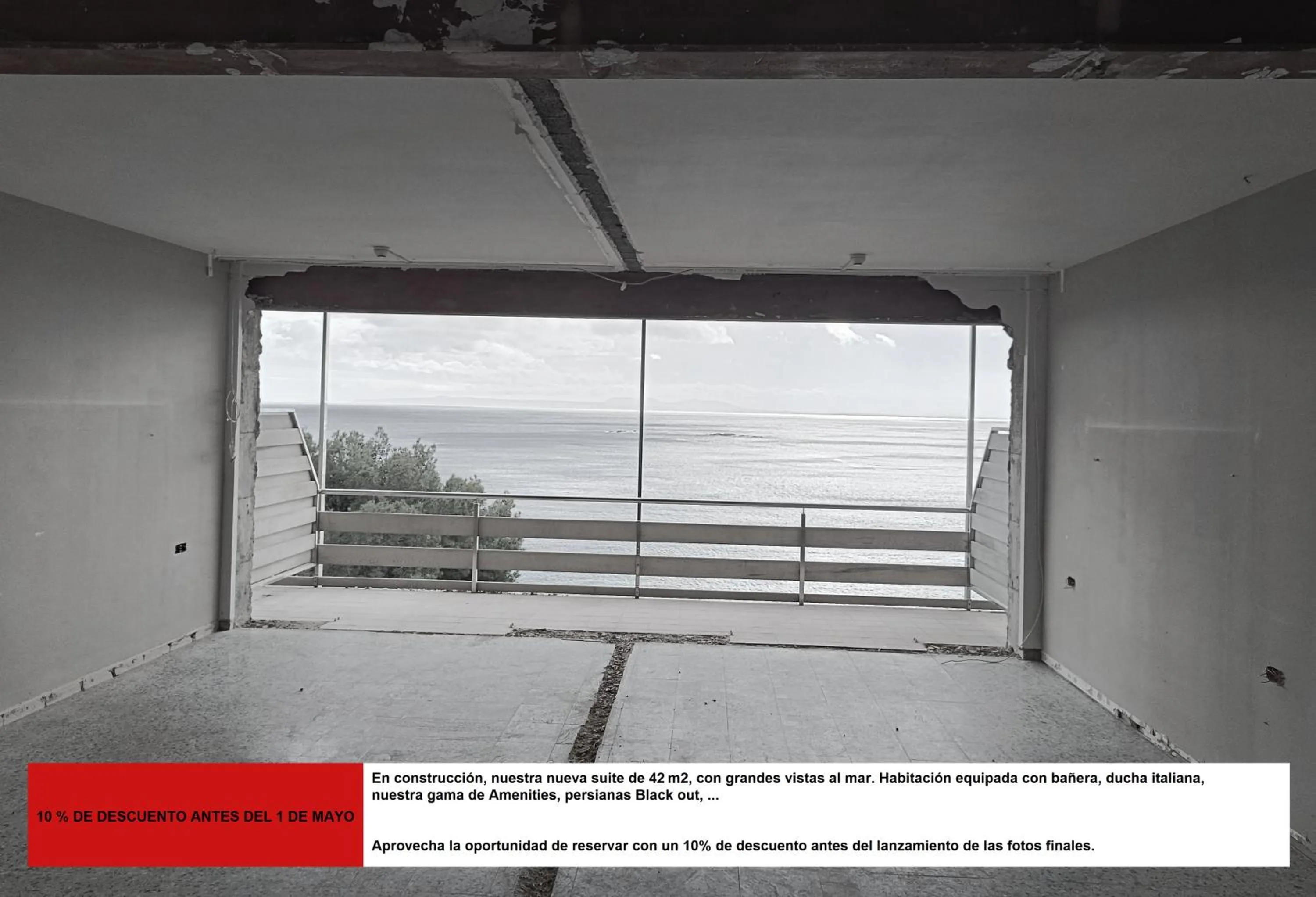 Junior Suite with Sea View in Canyelles Platja