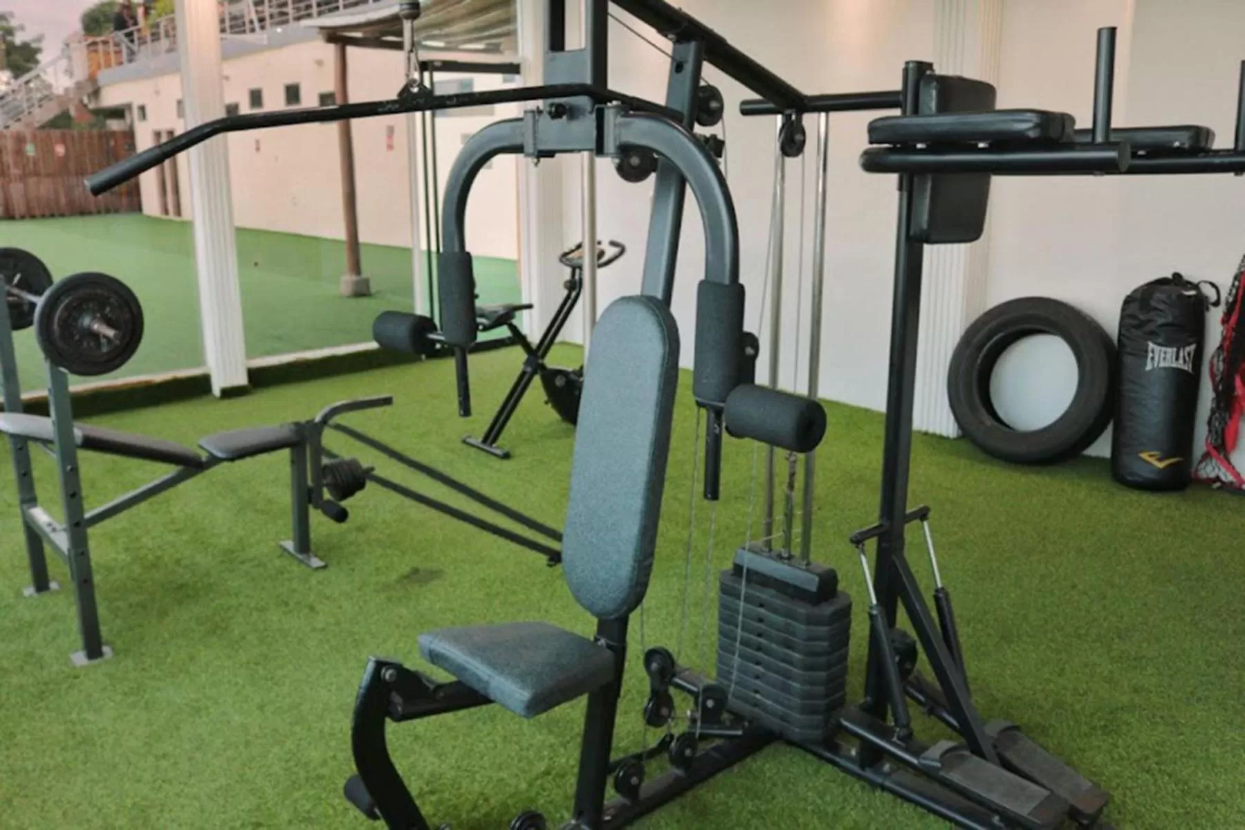 Fitness centre/facilities in Hotel Alto Mar