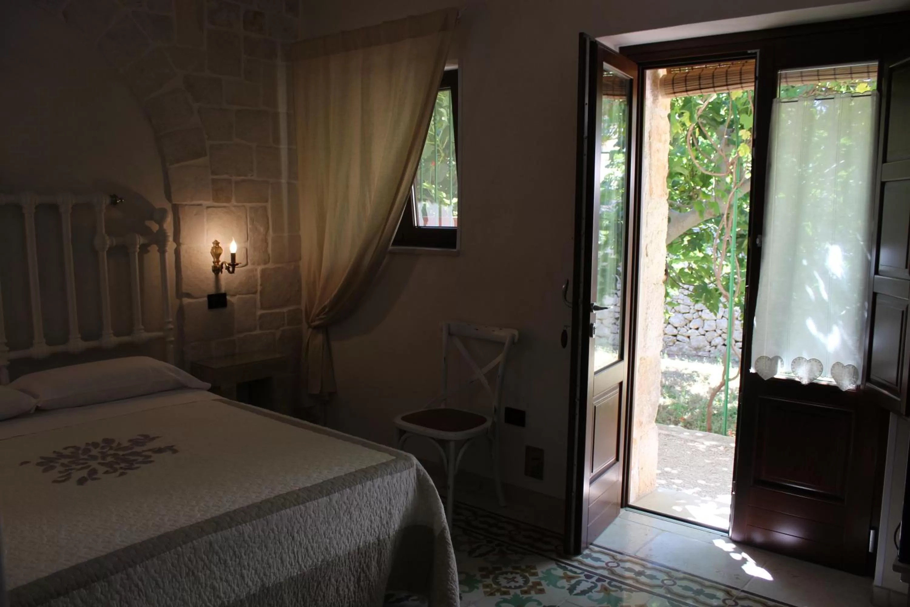 Bed in Masseria Tolla