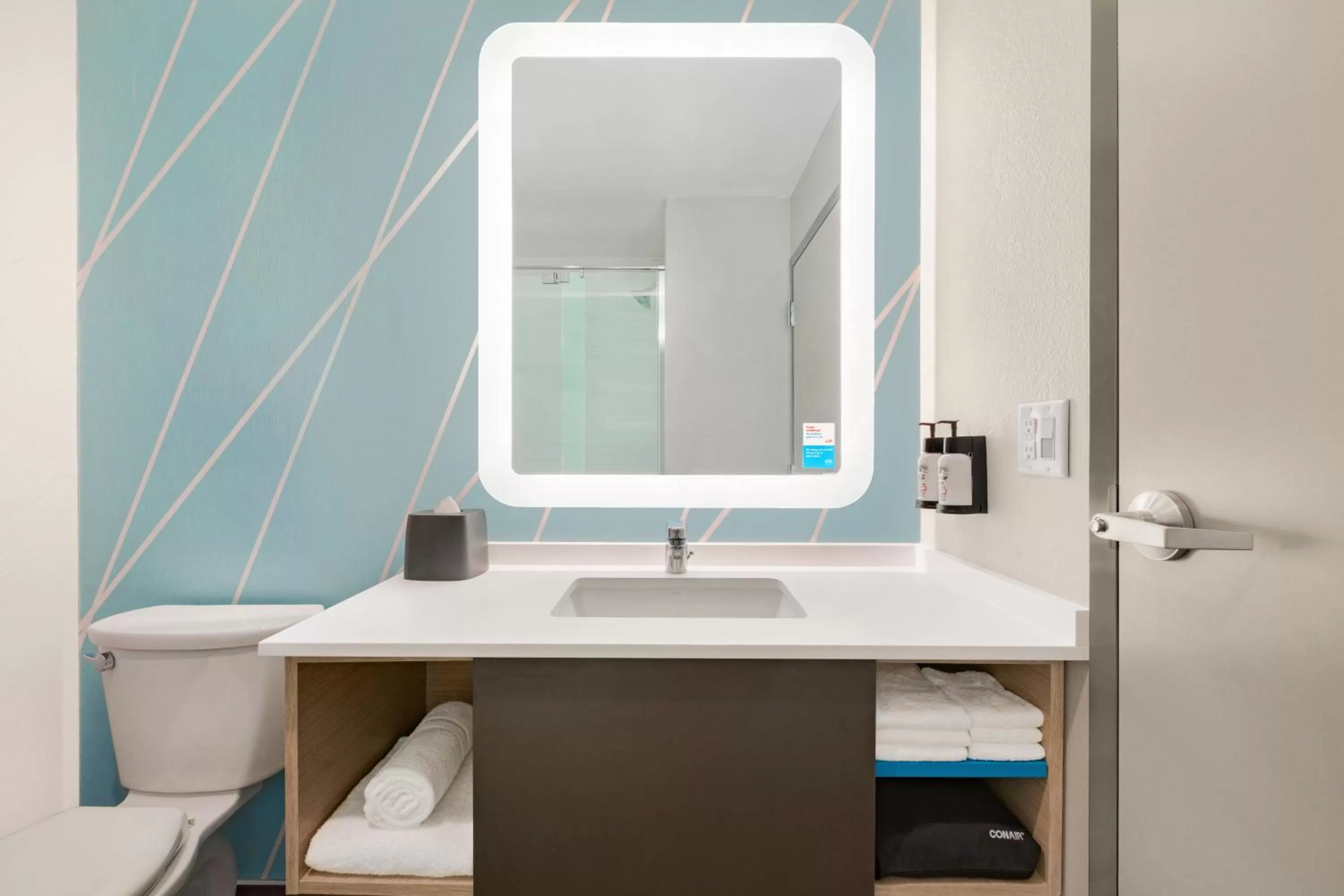 Bathroom in avid hotels - Memphis - Southaven by IHG