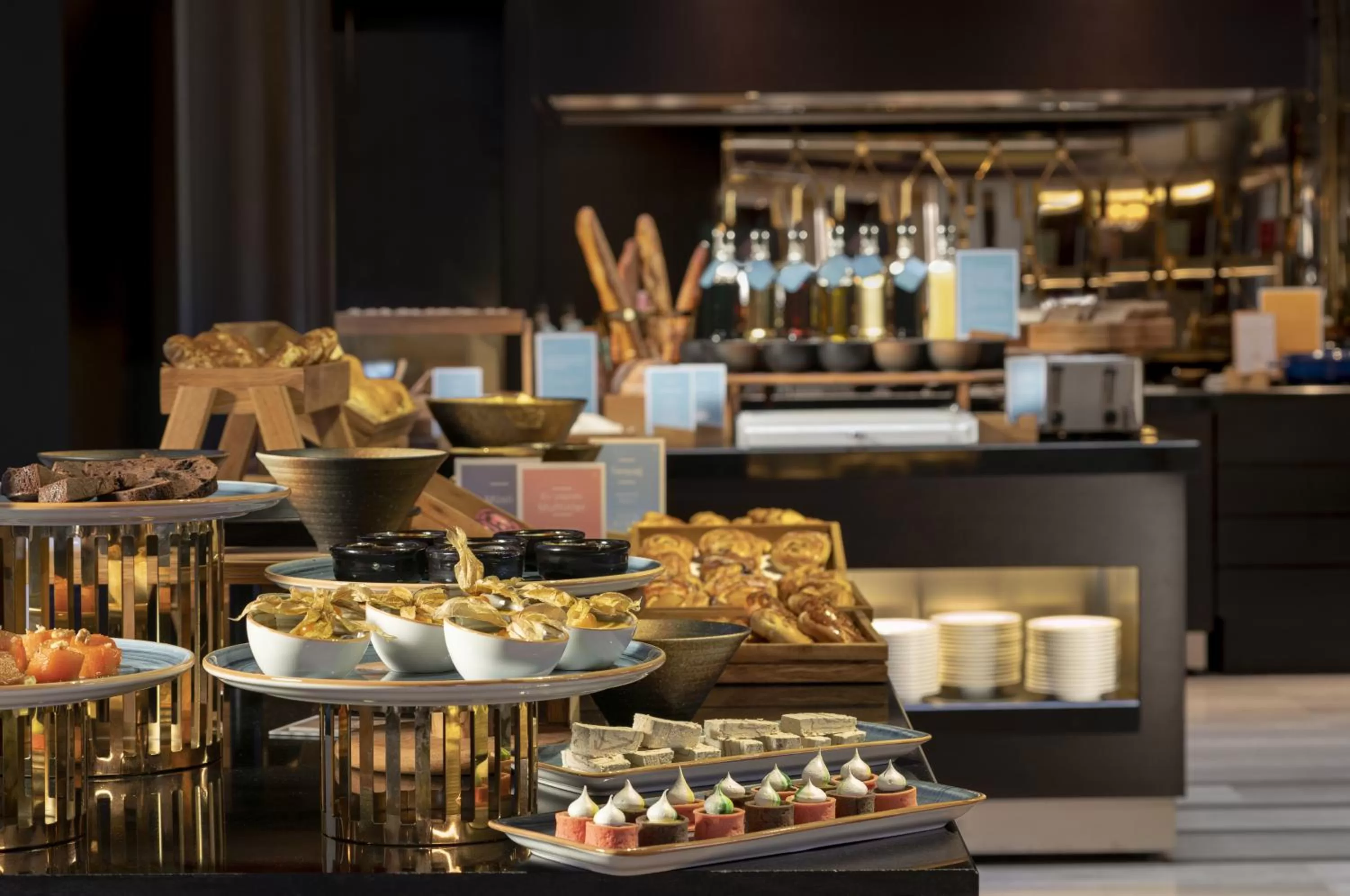 Buffet breakfast in Barceló Istanbul