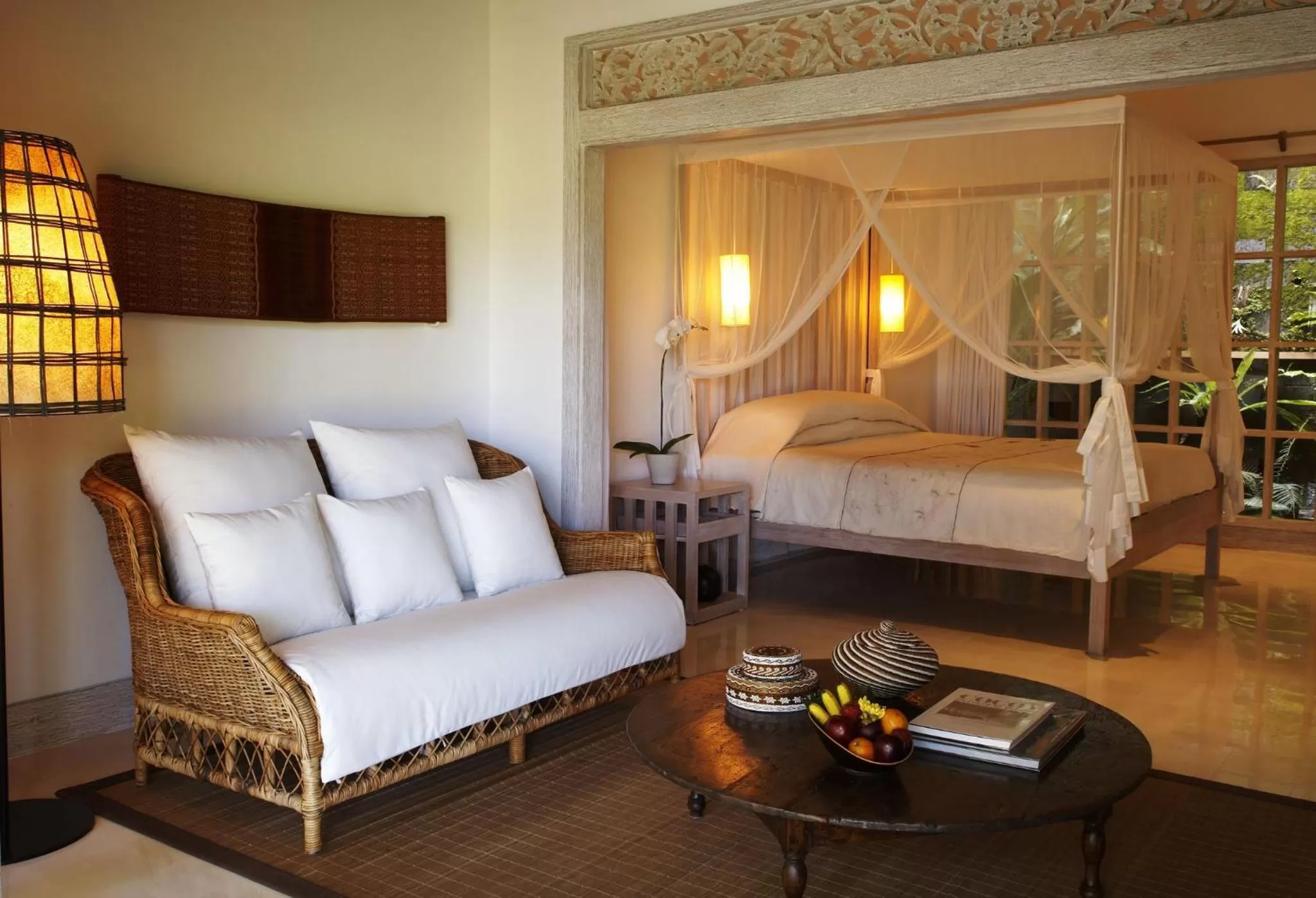 Photo of the whole room, Bed in COMO Uma Ubud