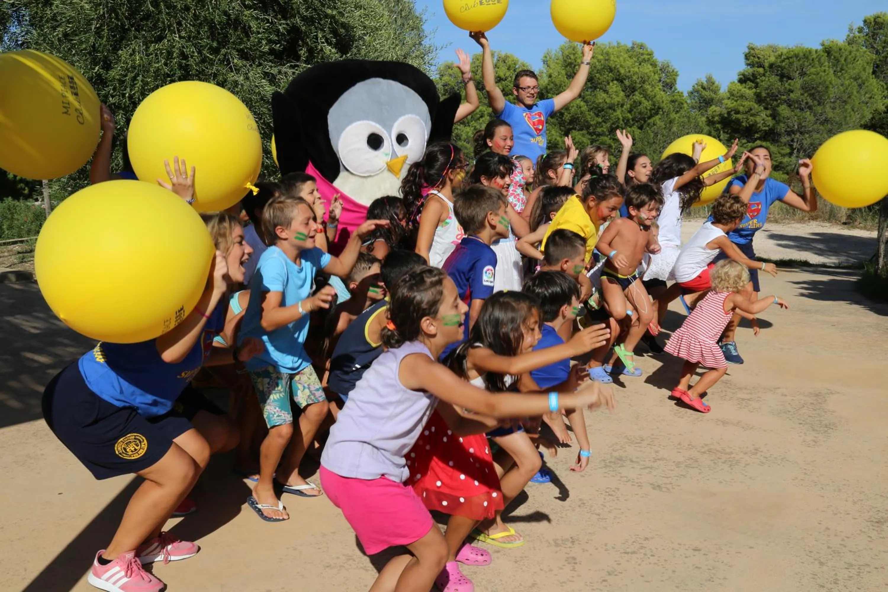 children in Club Esse Cala Gonone
