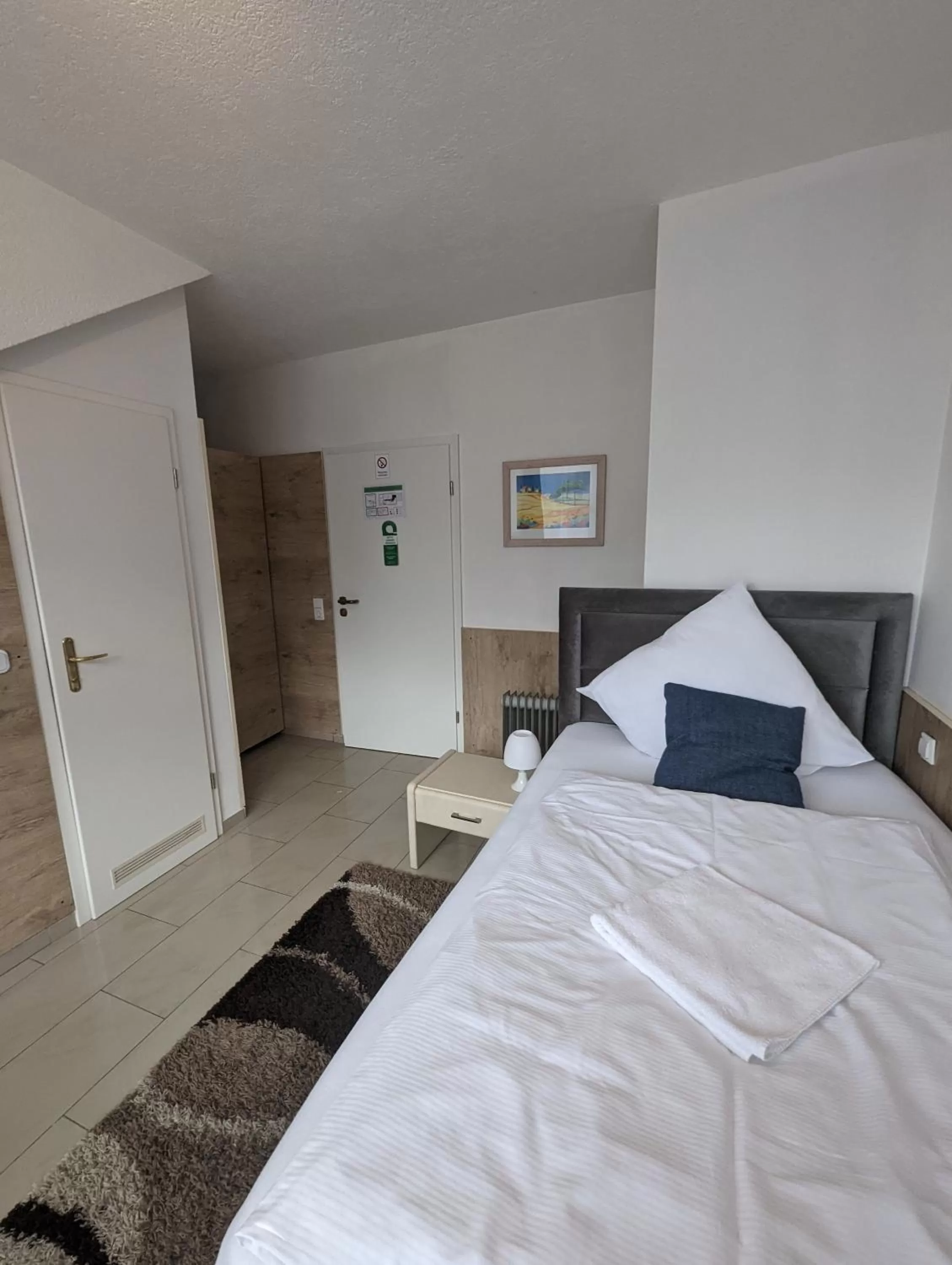 Bed in Hotel Eiserner Anton