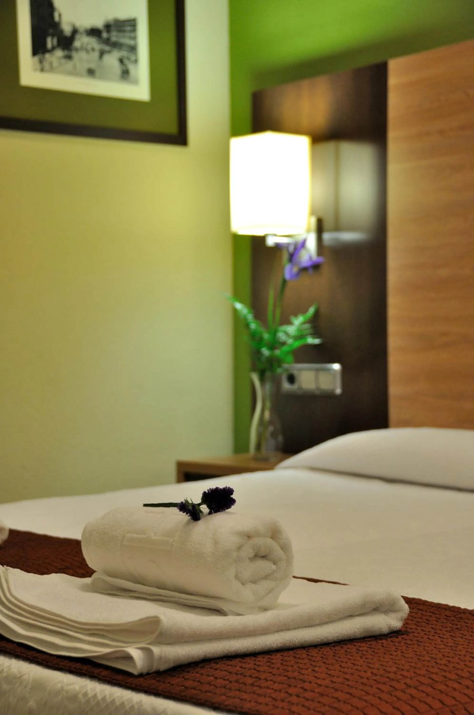 Bed in Hostal Ballesta