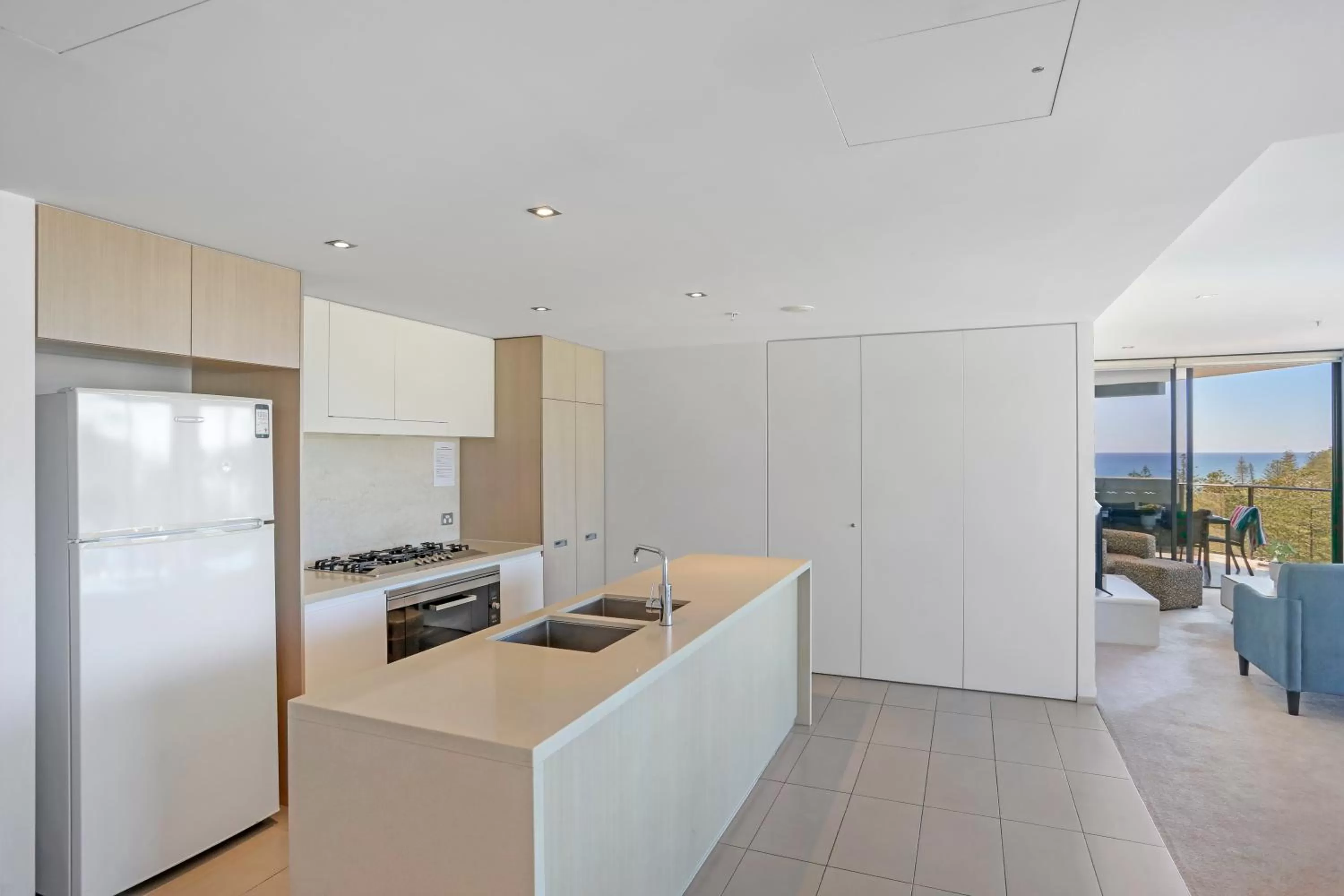 kitchen in Ambience on Burleigh Beach