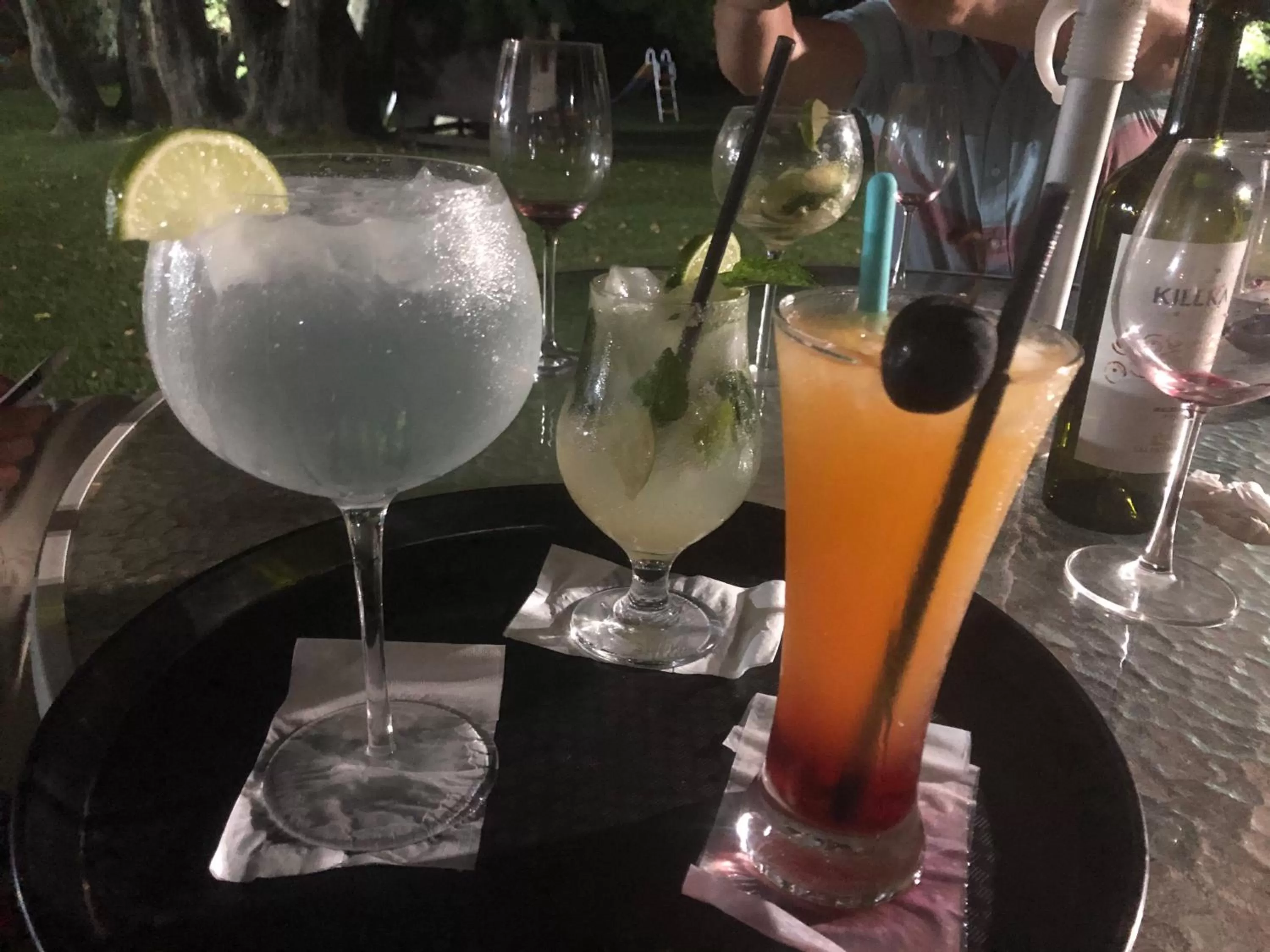 Alcoholic drinks in La Ysidora Hotel & Spa