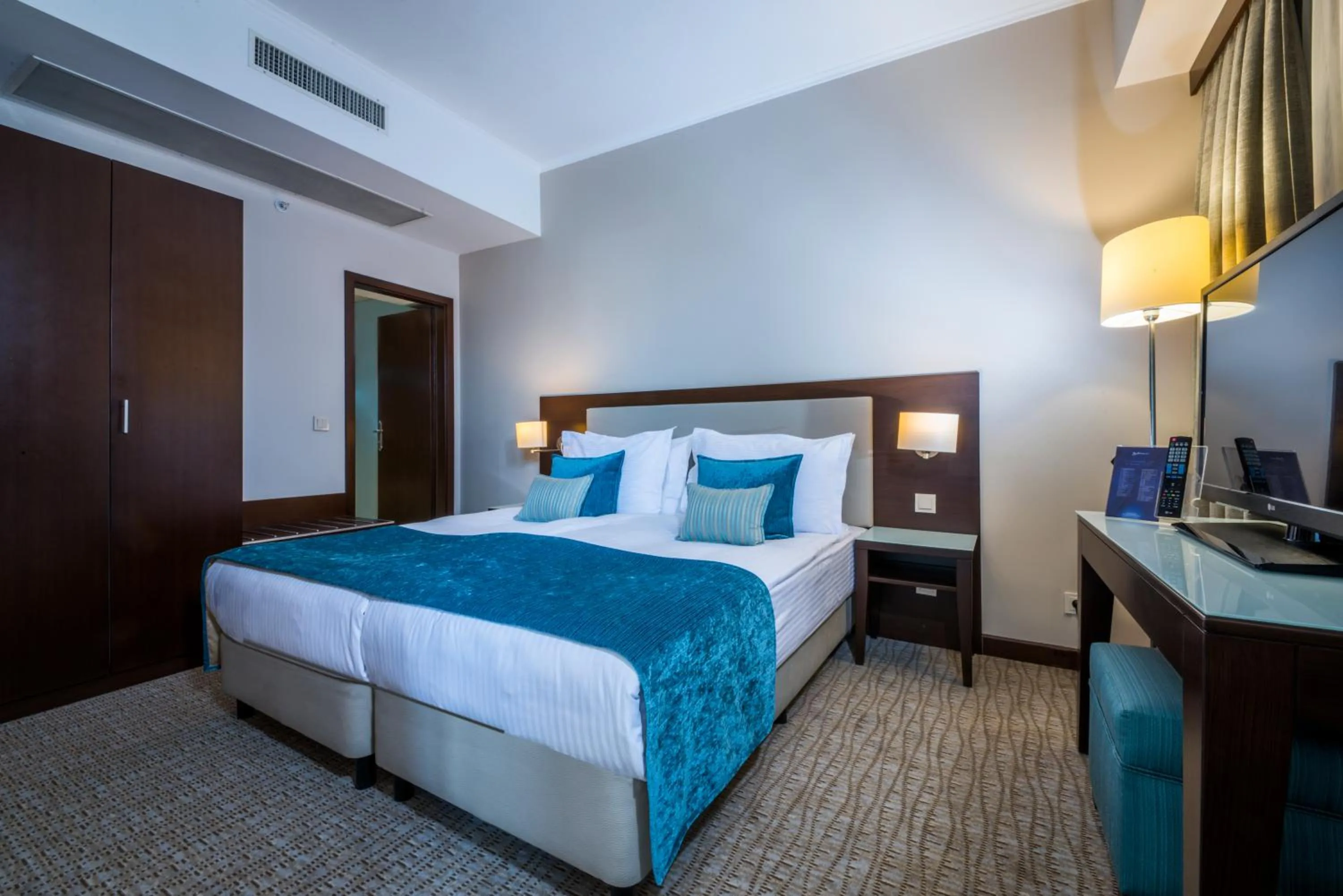 Bed in Radisson Blu Ankara