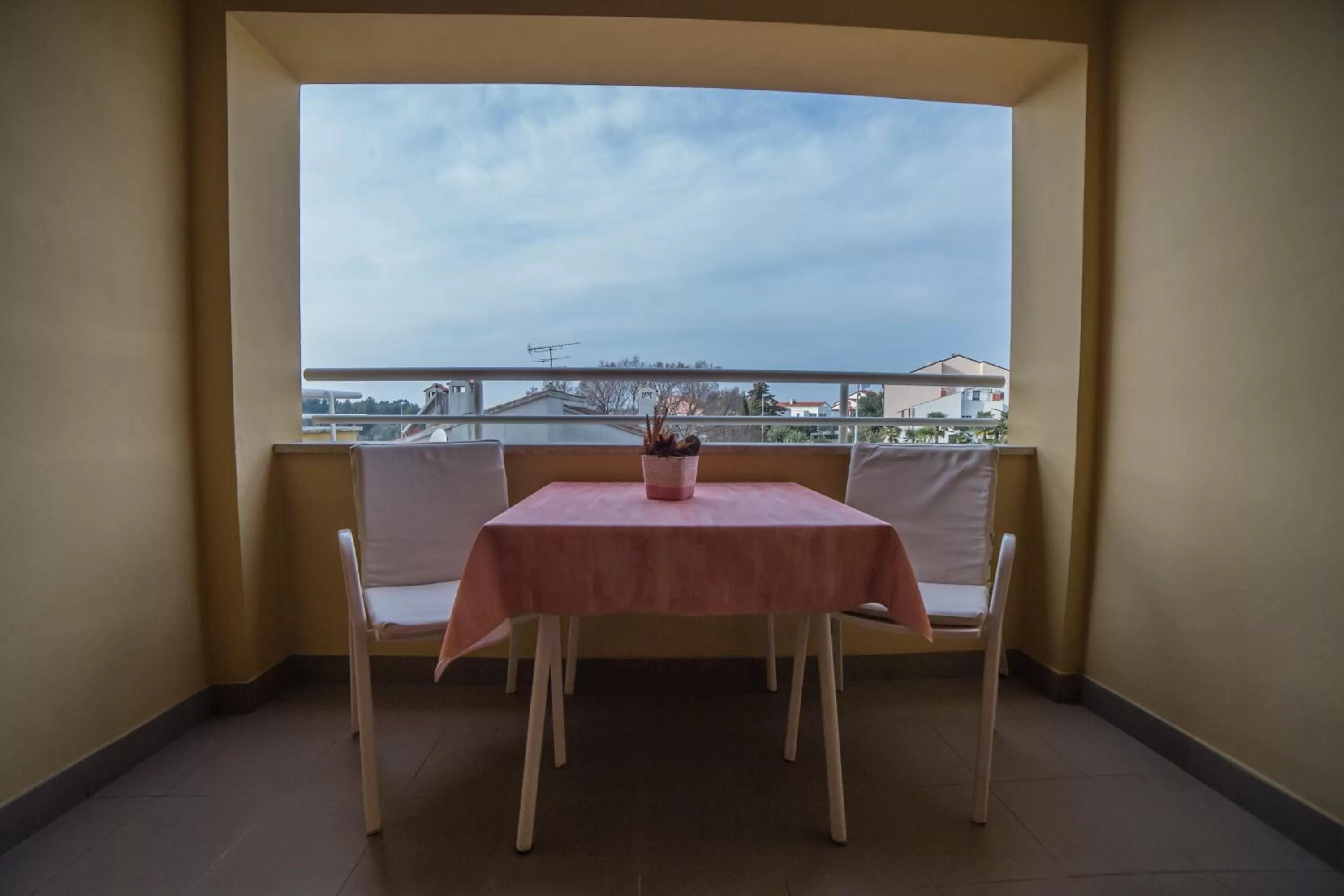 Balcony/Terrace in B@B Valbruna