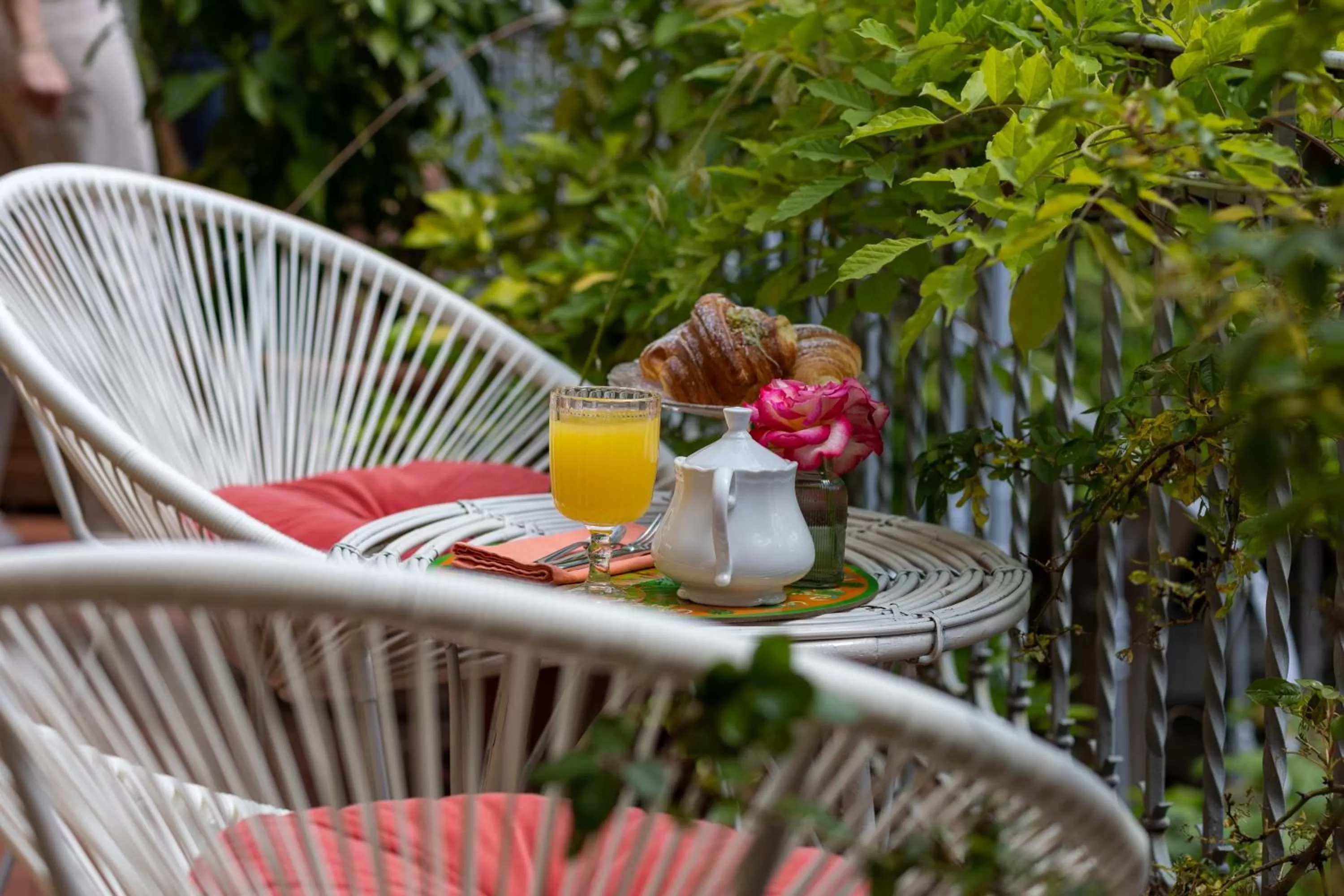Balcony/Terrace in Secret Garden Firenze B&B