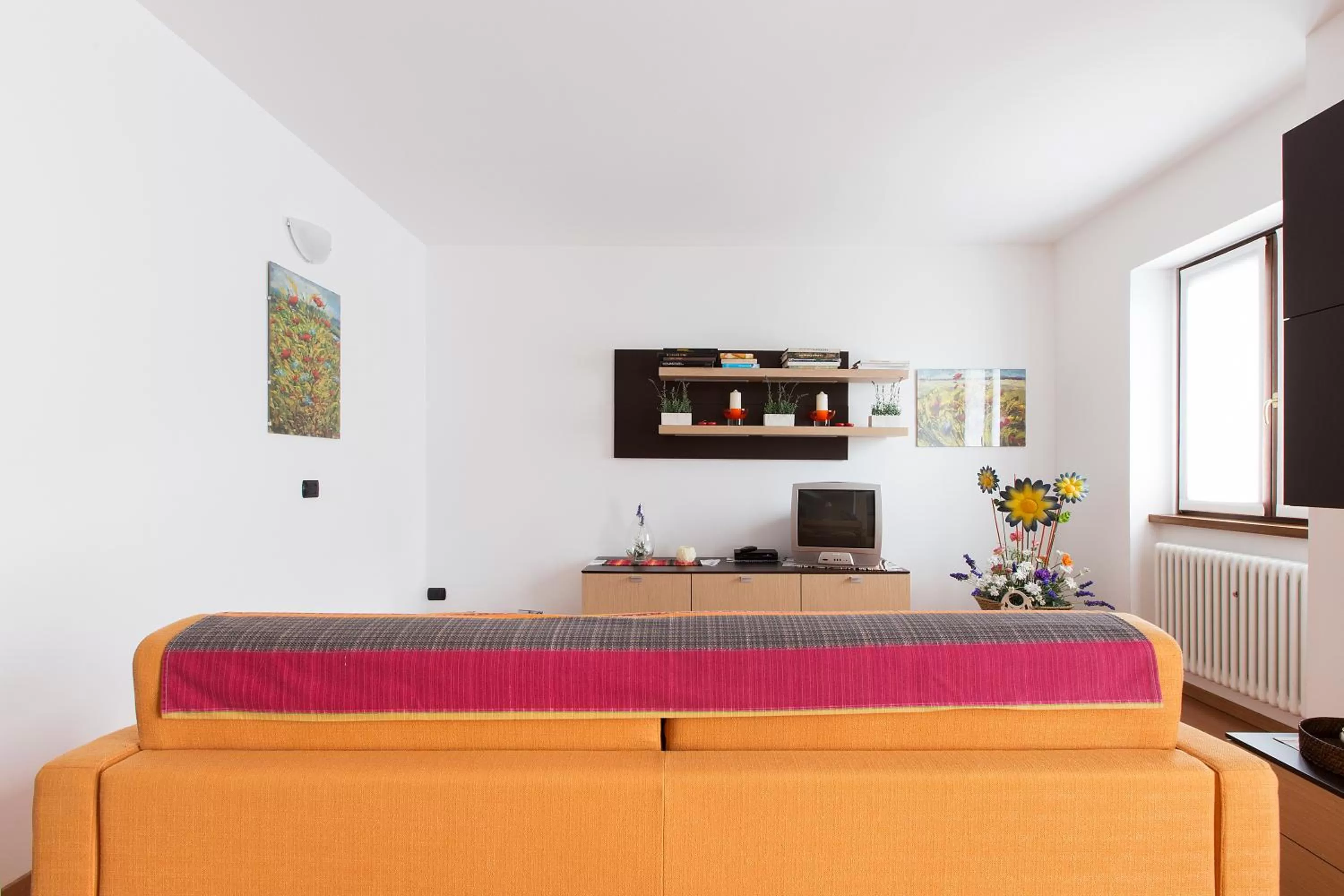 Living room in B&B La Corte