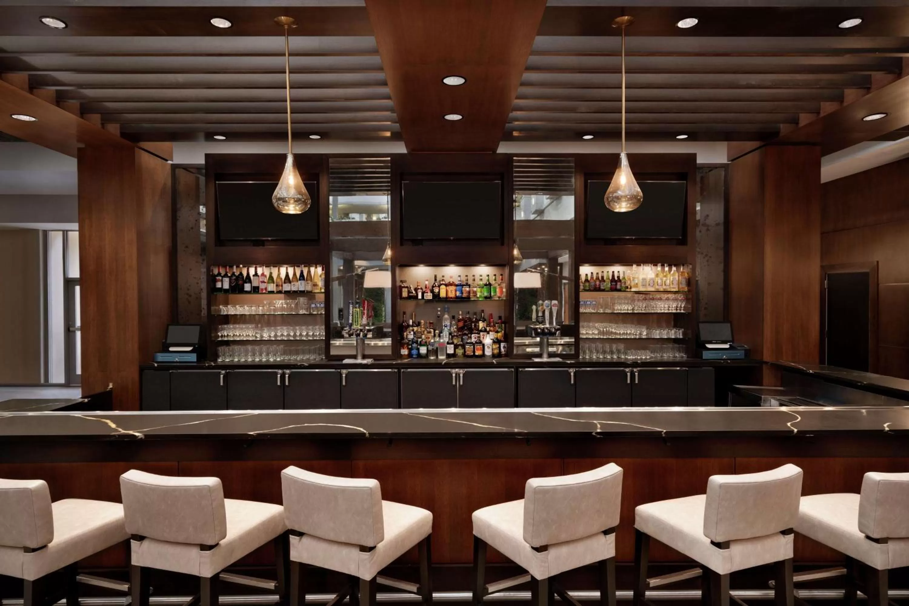 Lounge or bar in Embassy Suites Brunswick