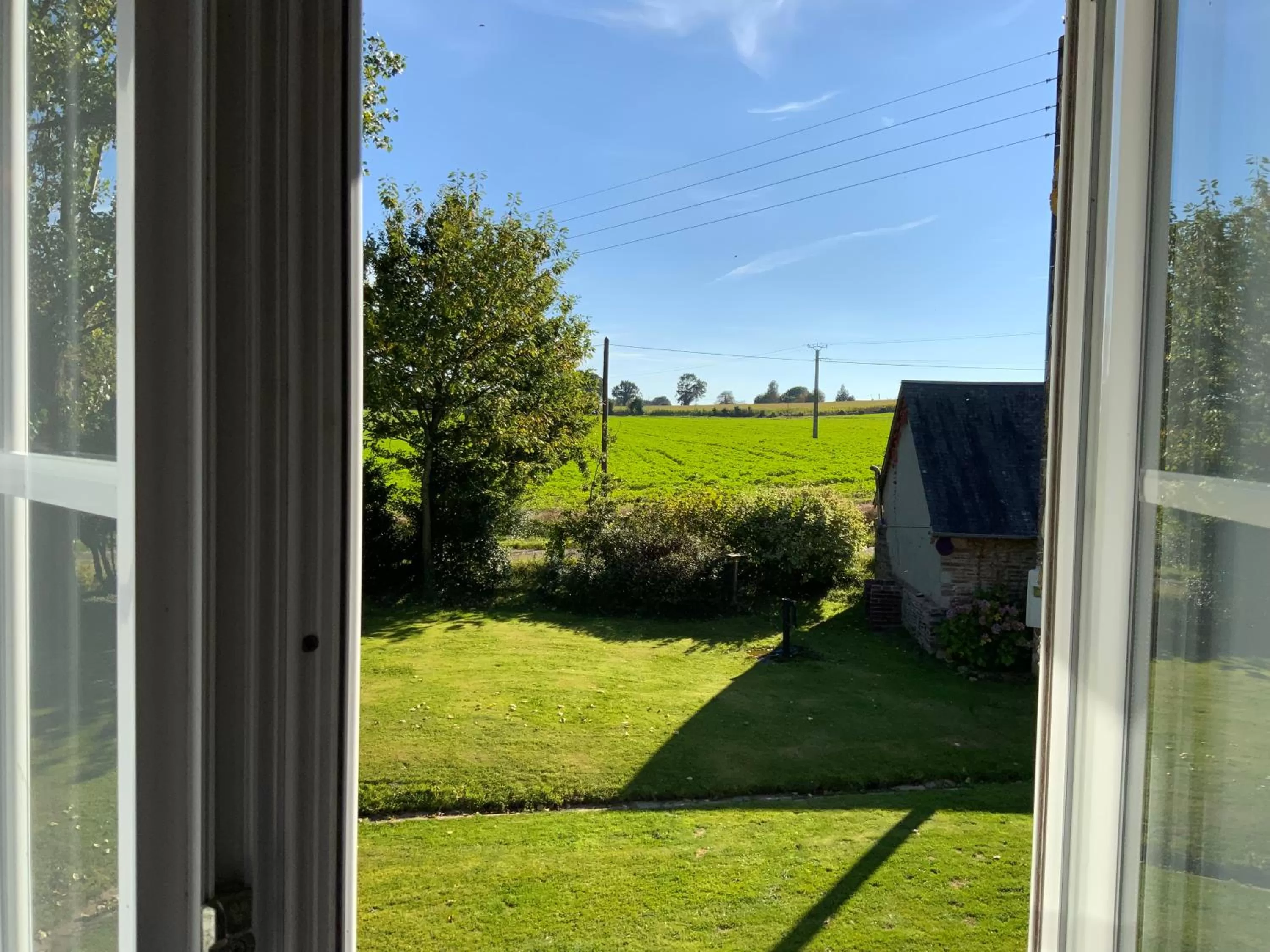 Garden view in Welcoming and peaceful bed and breakfast