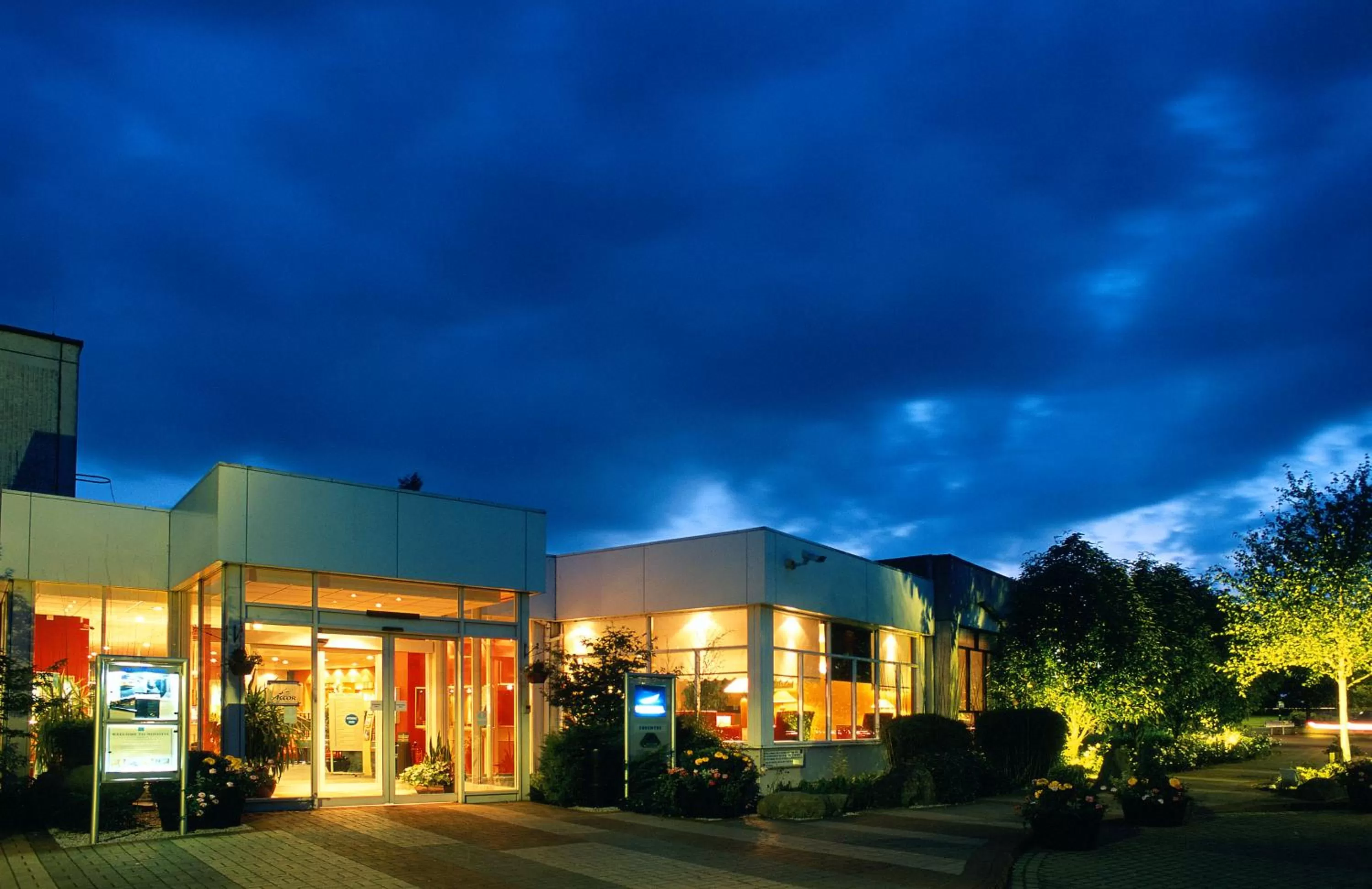 Facade/entrance in Novotel Coventry