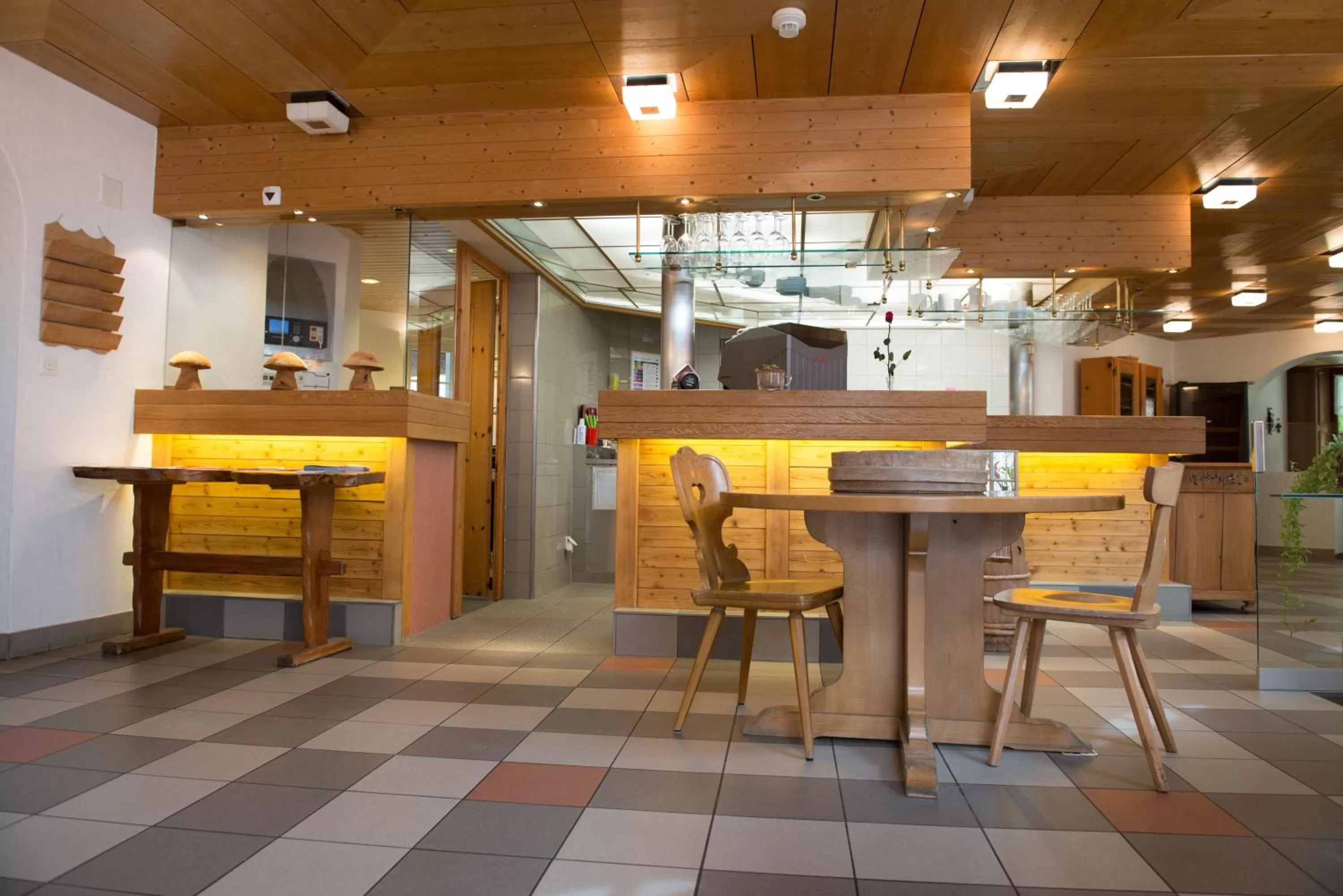 Lobby or reception in Hirschen B&B